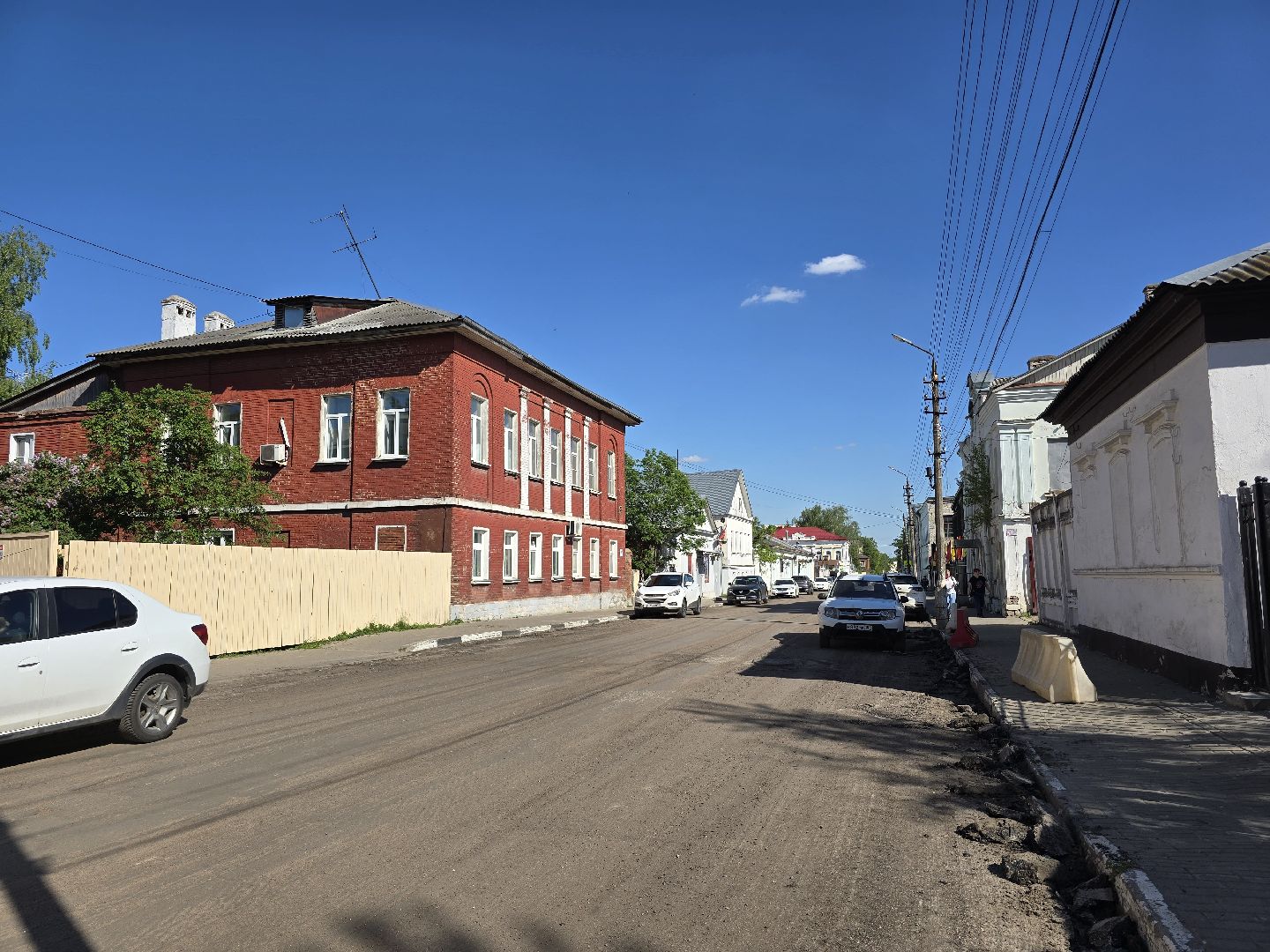 Коломна , дорожный ремонт, новый асфальт,