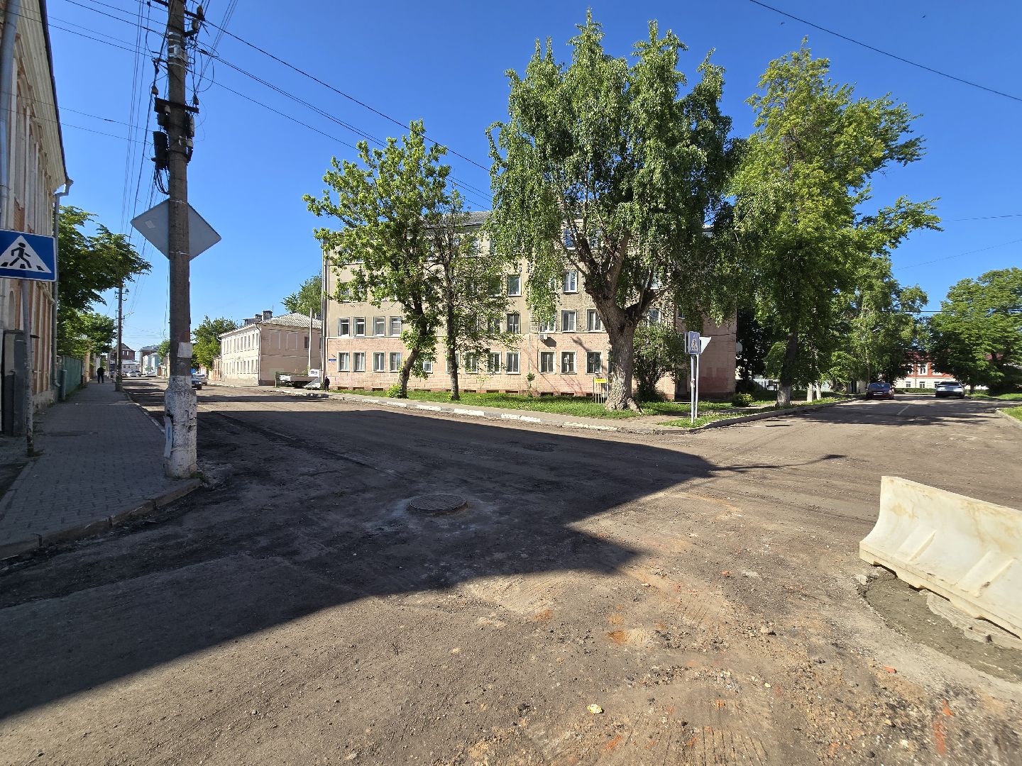 Коломна , дорожный ремонт, новый асфальт,