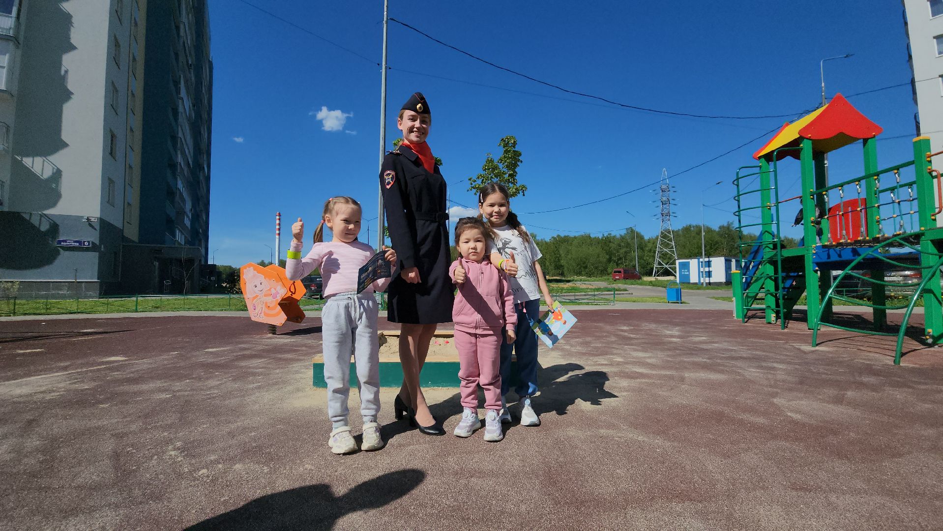 Госавтоинспекция , Безопасный двор, Лобня ,