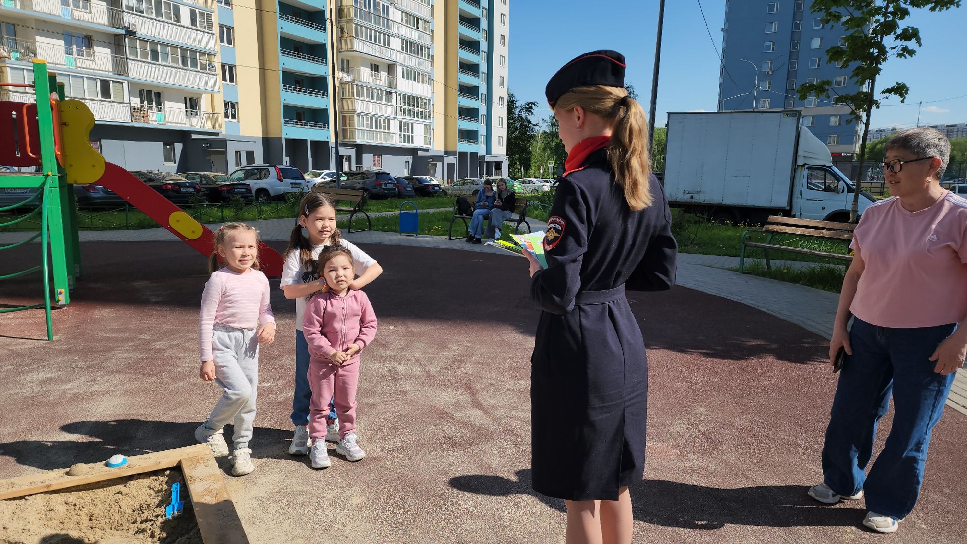Госавтоинспекция , Безопасный двор, Лобня ,