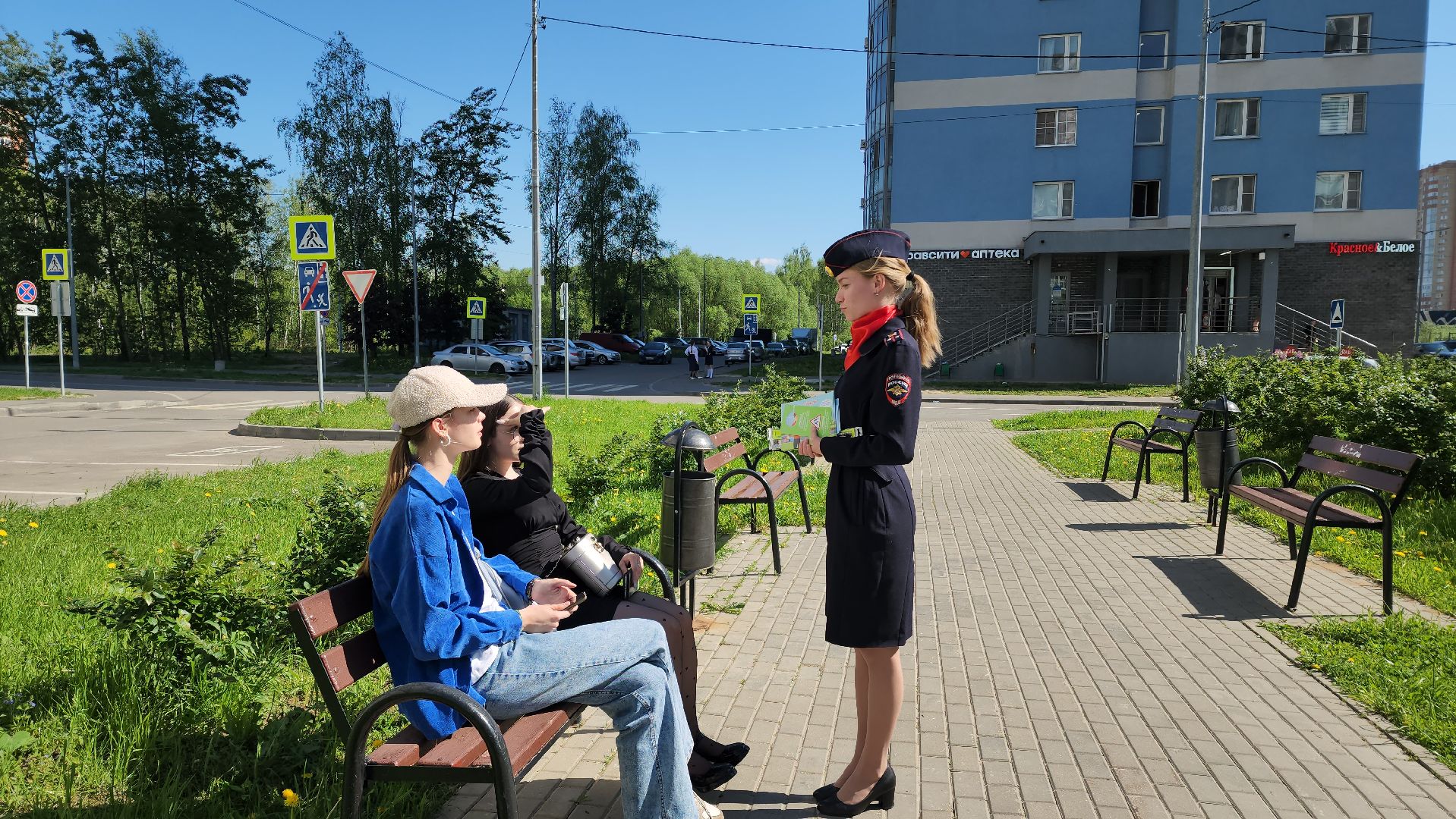 Госавтоинспекция , Безопасный двор, Лобня ,