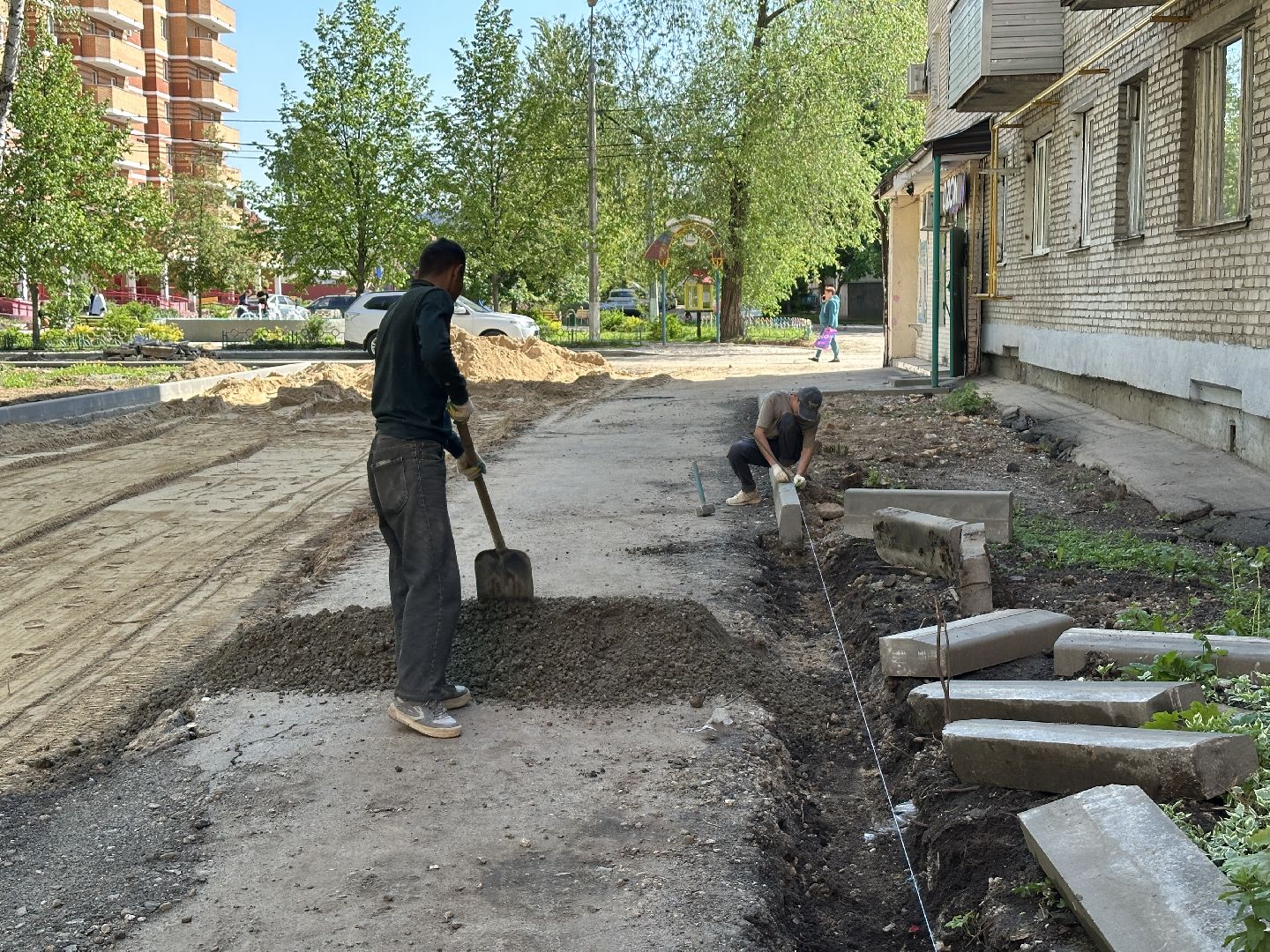 пушкинский городской округ,  благоустройство, ивантеевка, детская площадка,