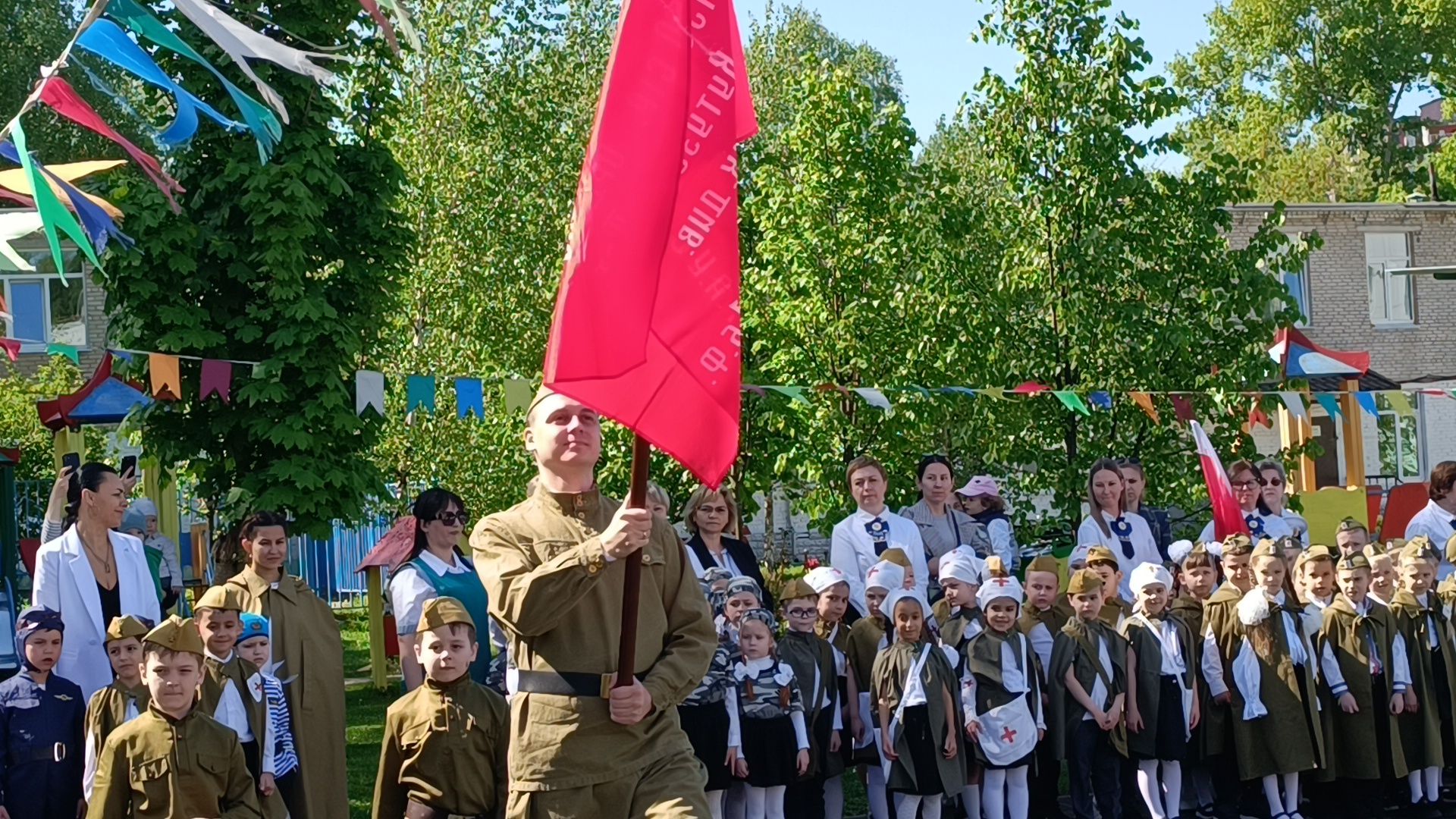 детский сад, лобня, юбилей победы,