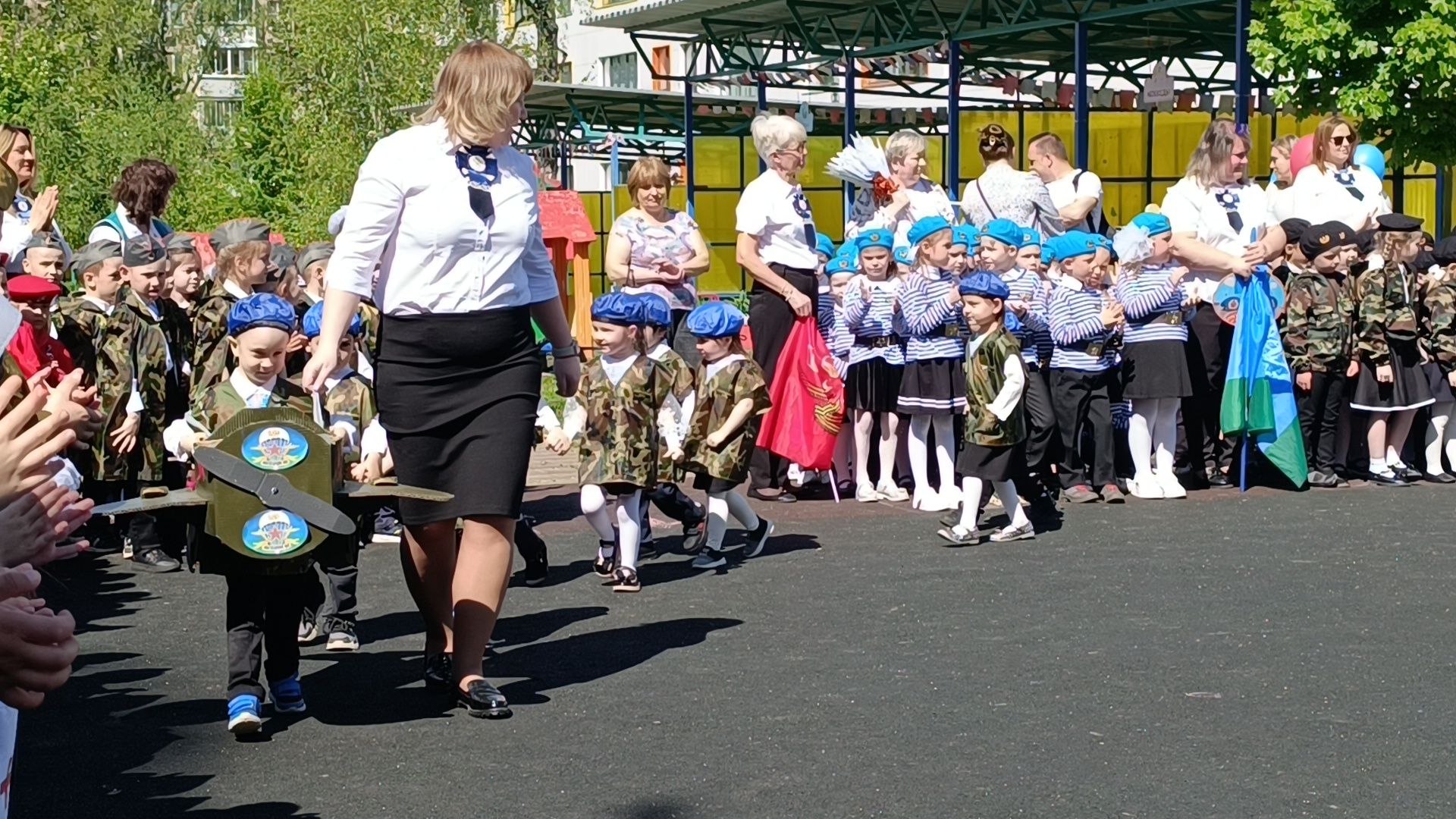 детский сад, лобня, юбилей победы,