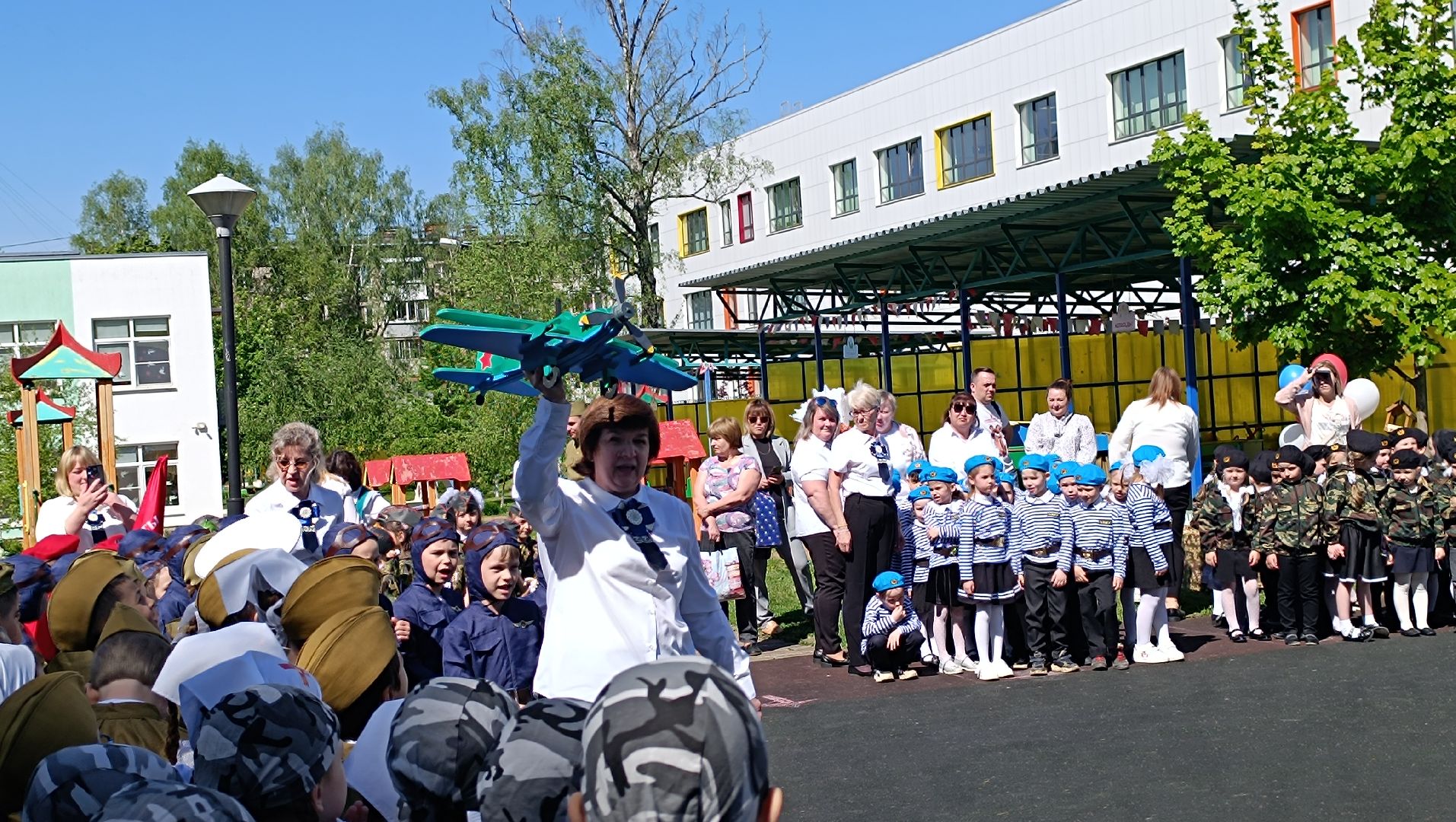 детский сад, лобня, юбилей победы,