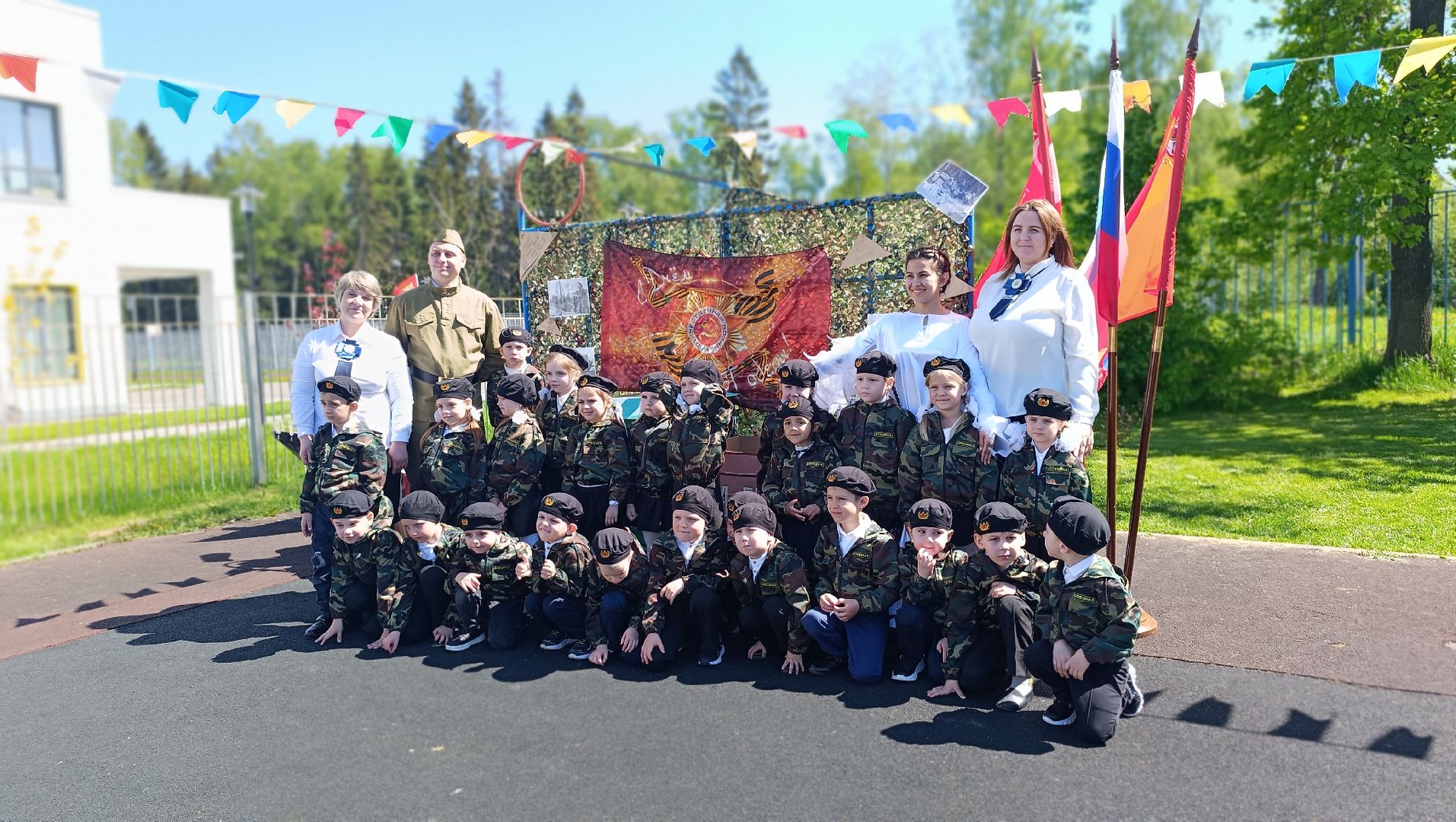 детский сад, лобня, юбилей победы,