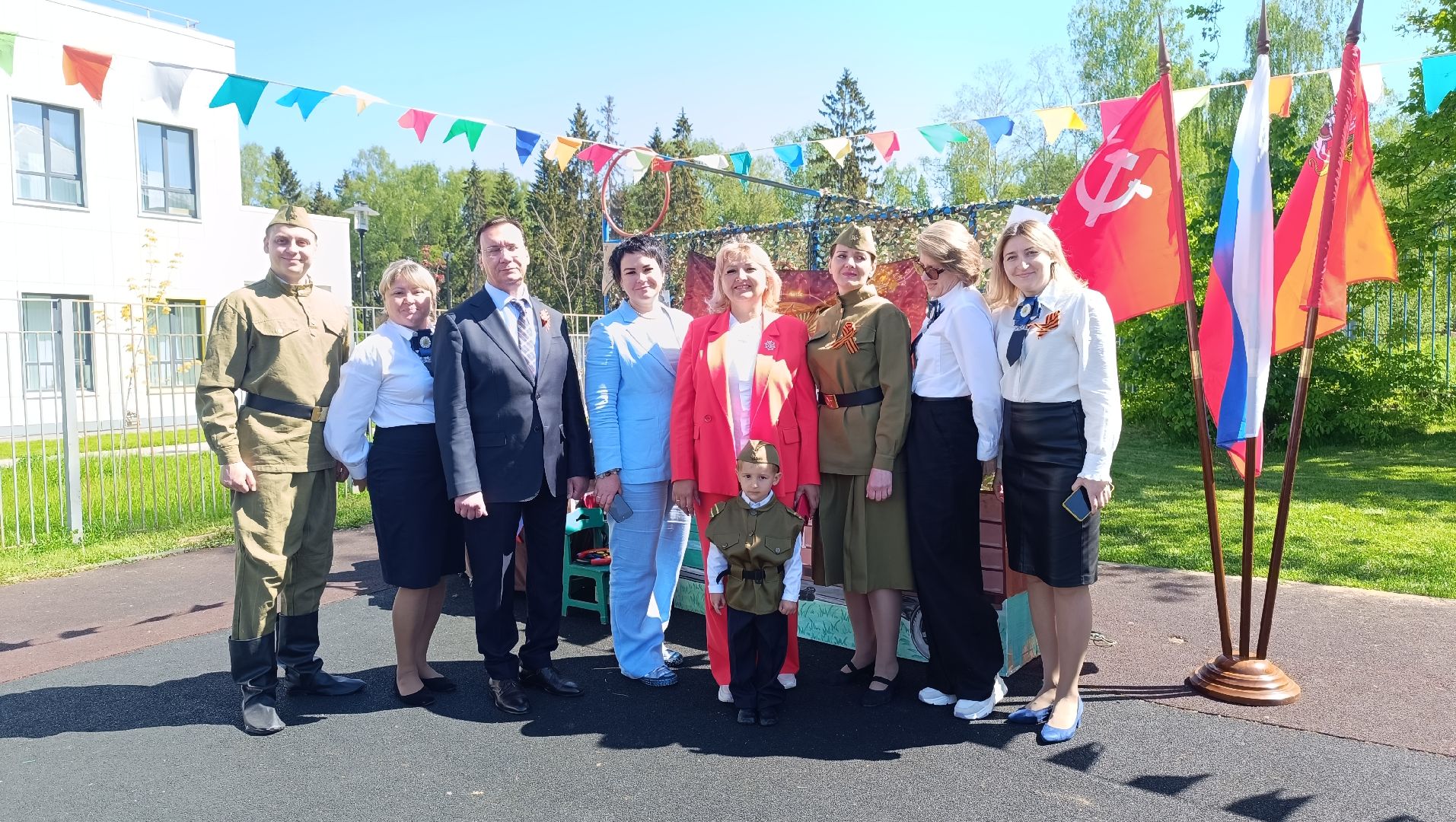 детский сад, лобня, юбилей победы,