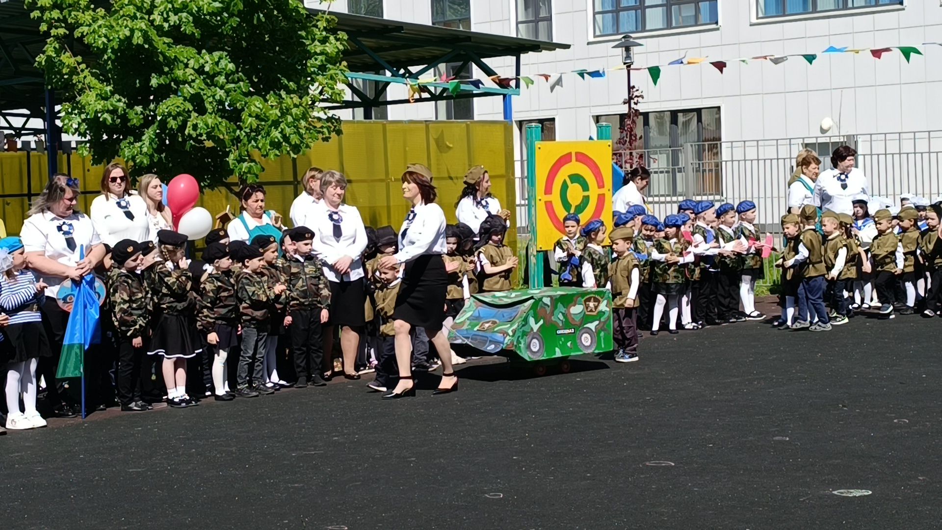 детский сад, лобня, юбилей победы,