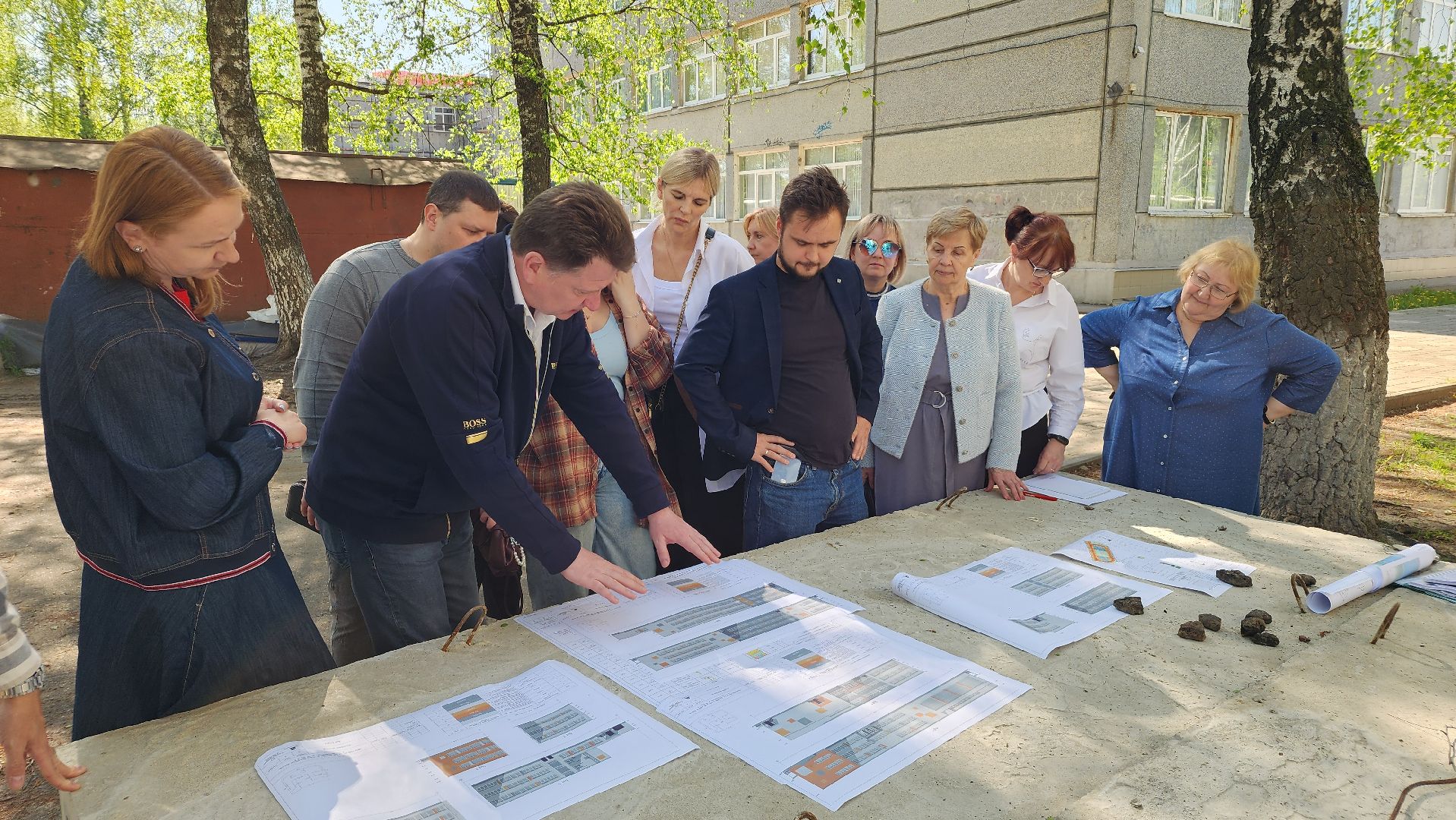 строительство, капремонт школы, лосино-петровский,
