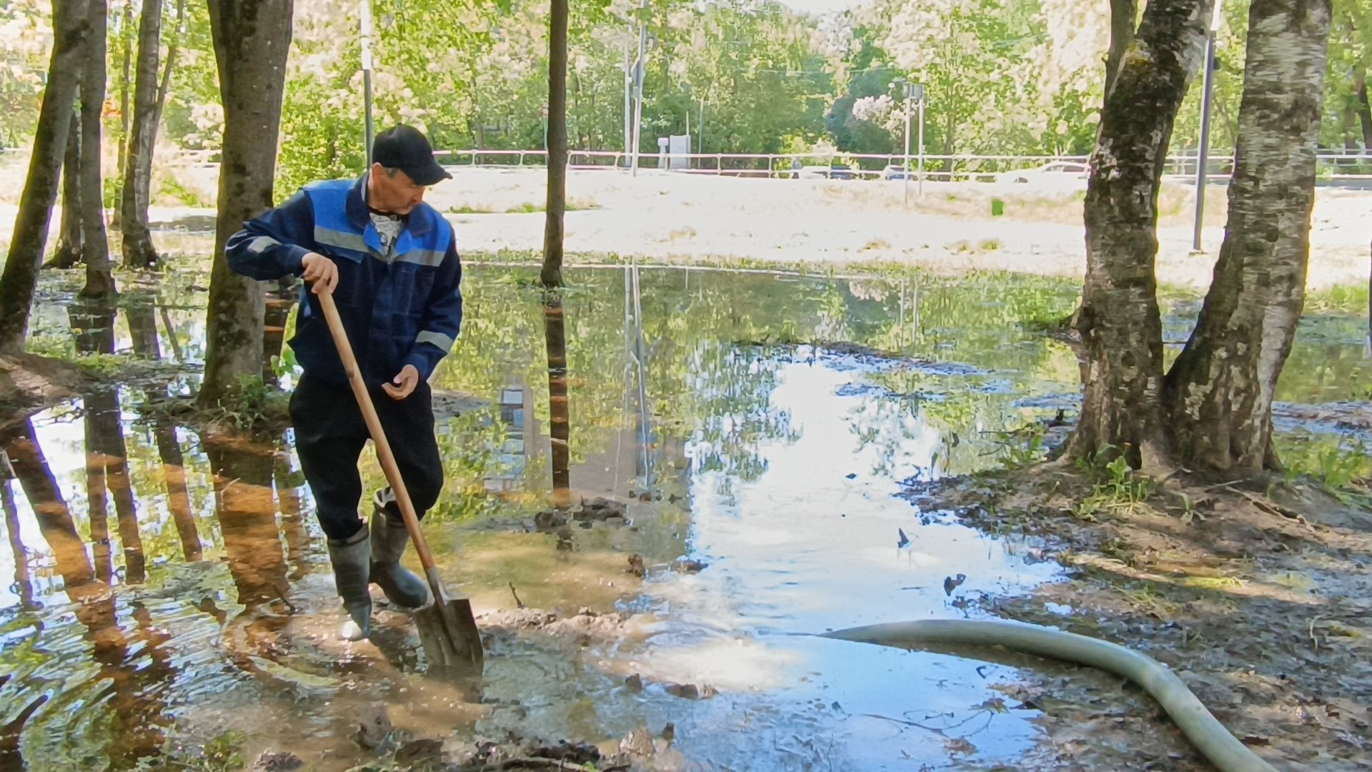 благоустройство, парк, лобня,