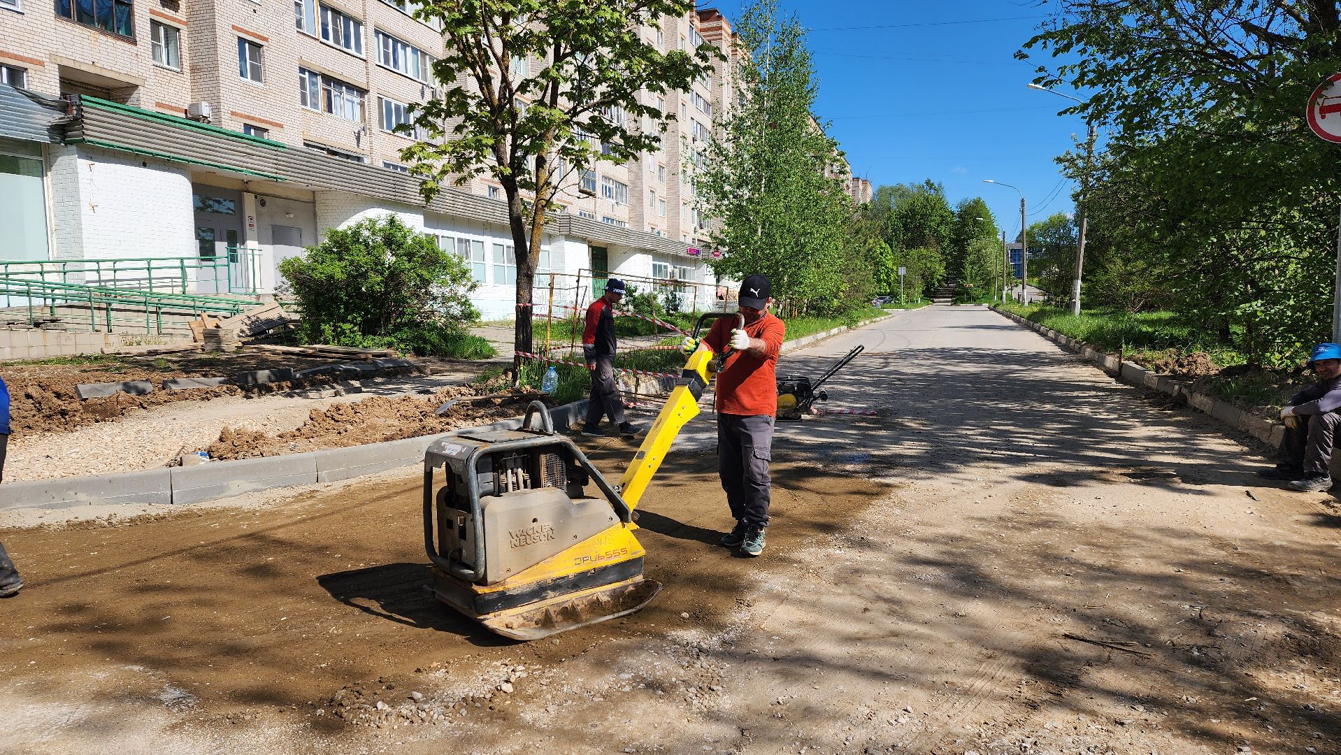 солнечногорск, красная улица,  благоустройство, капремонт теплосети, котельная гэмз,