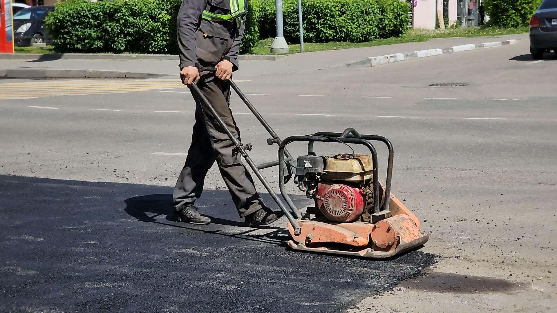дорожные работы, ремонт дорог, ямочный ремонт, старая купавна, богородский городской округ,