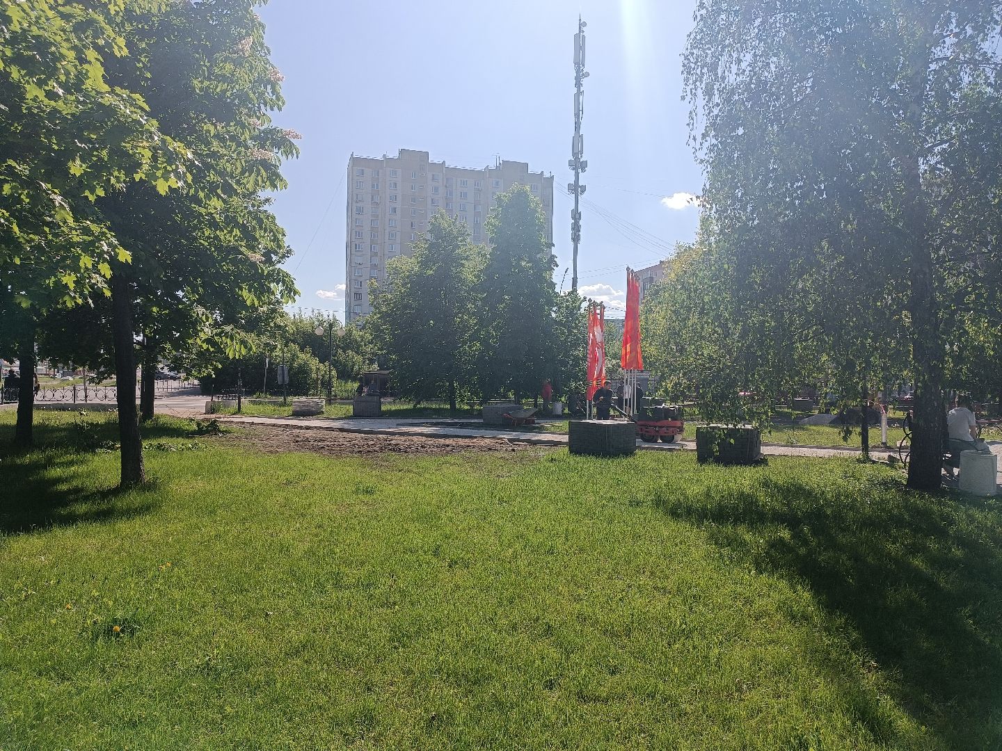 люберцы, Добрый ангел мира, благоустройство, работы по благоустройству,