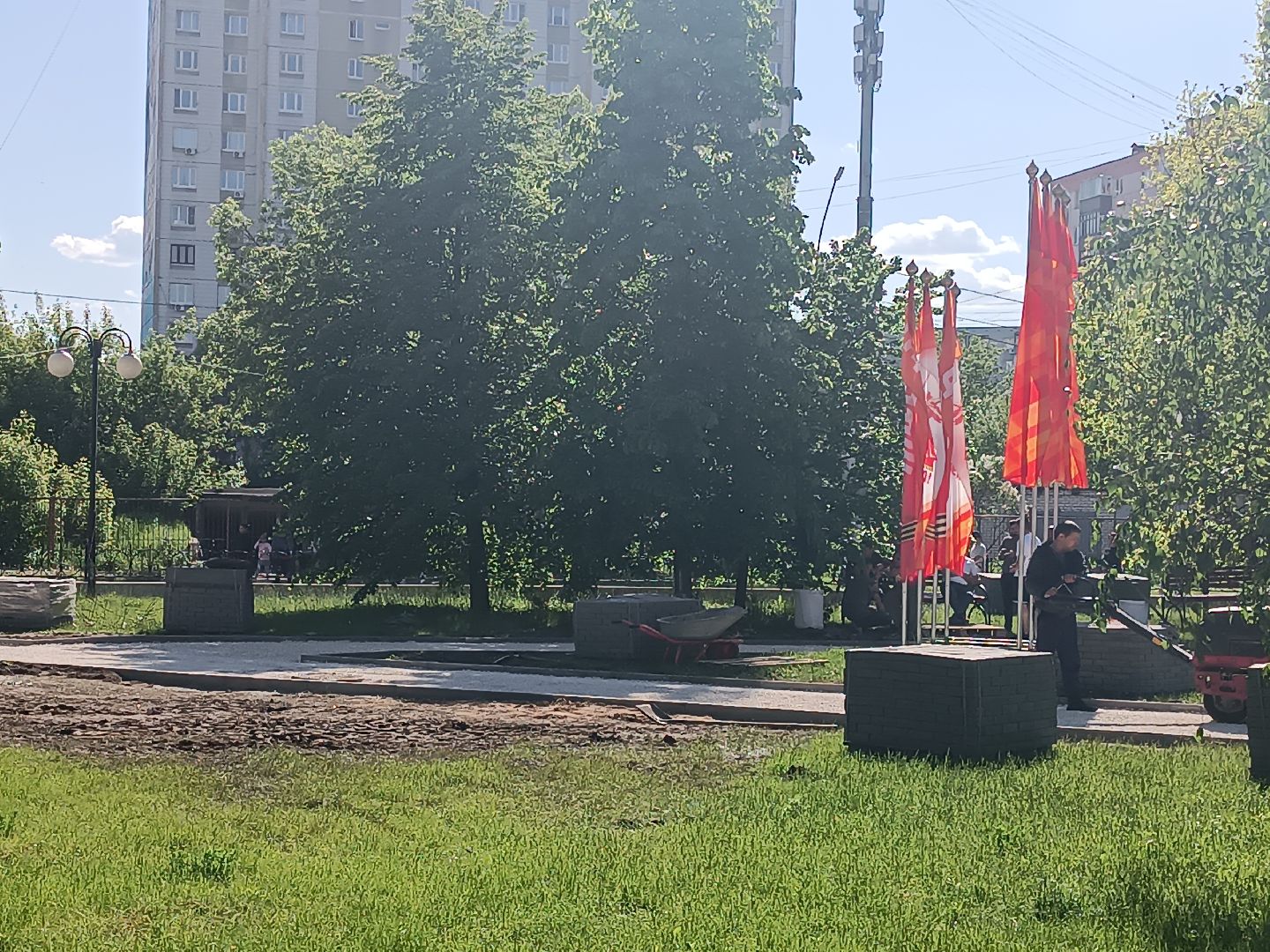 люберцы, Добрый ангел мира, благоустройство, работы по благоустройству,