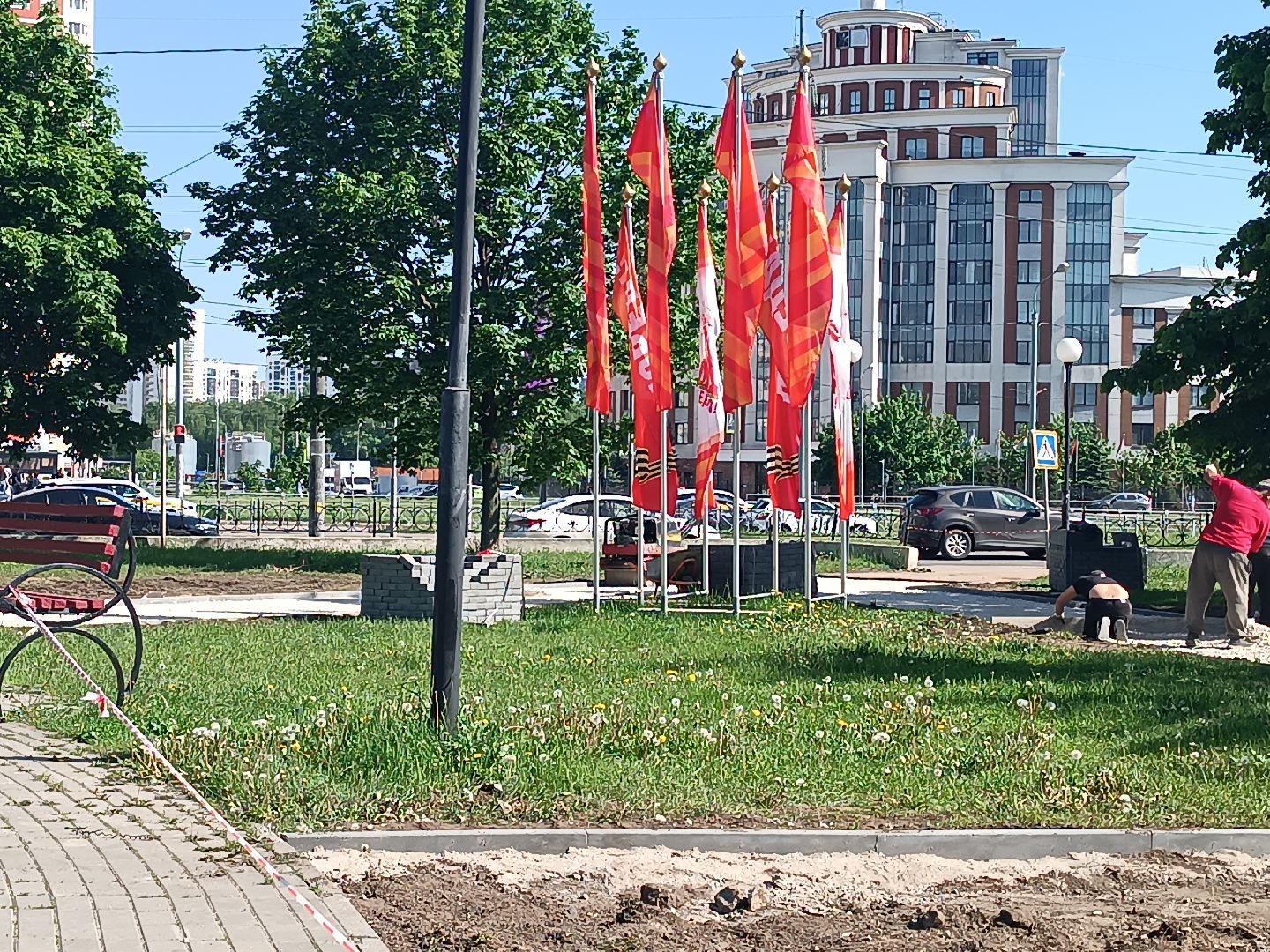 люберцы, Добрый ангел мира, благоустройство, работы по благоустройству,