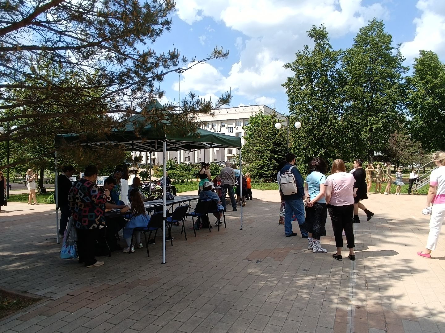 лето в подмосковье, люберцы, Парк, центральный парк,