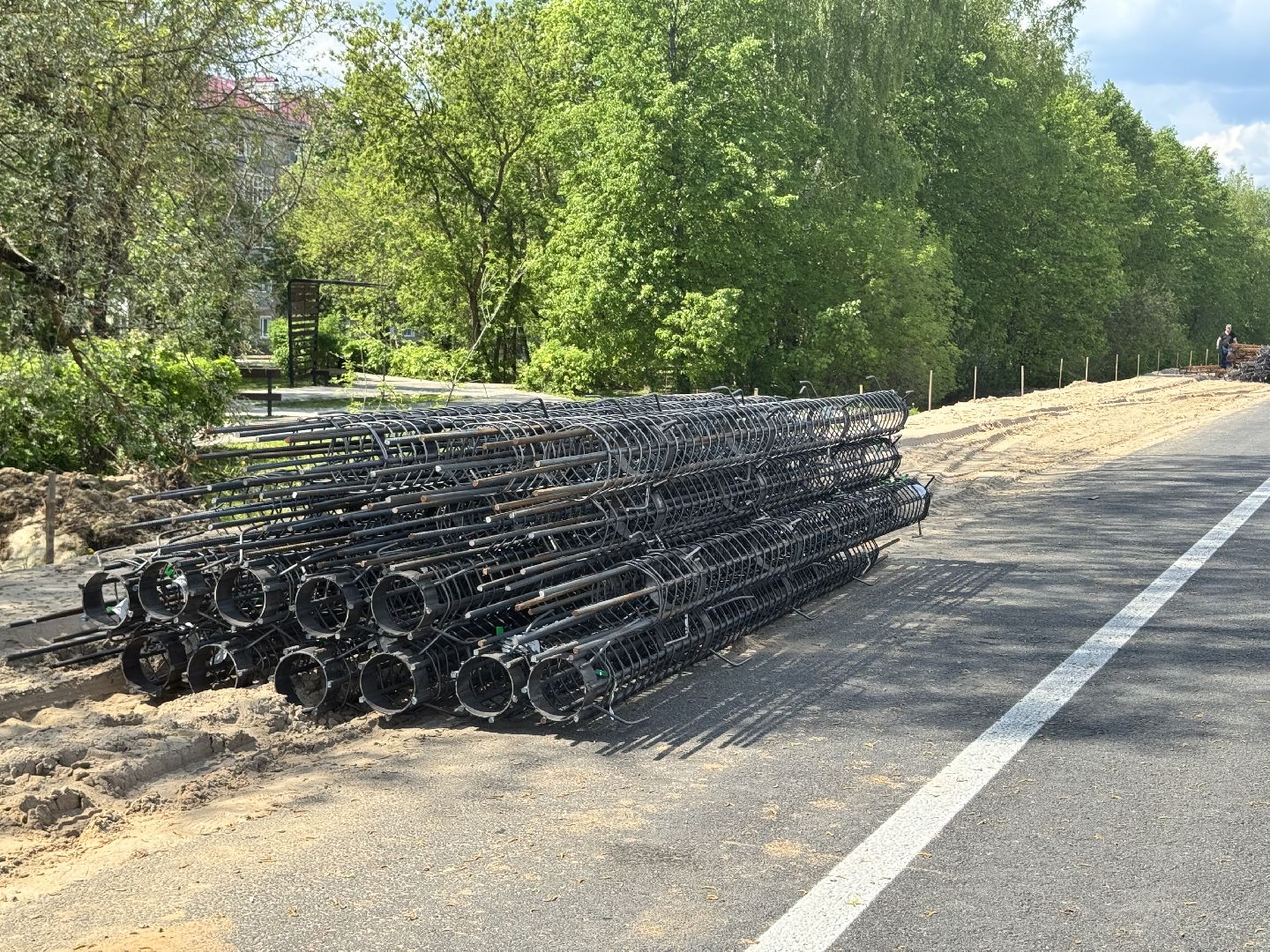 шаховская, трасса м-9 балтия, ремонт дороги,