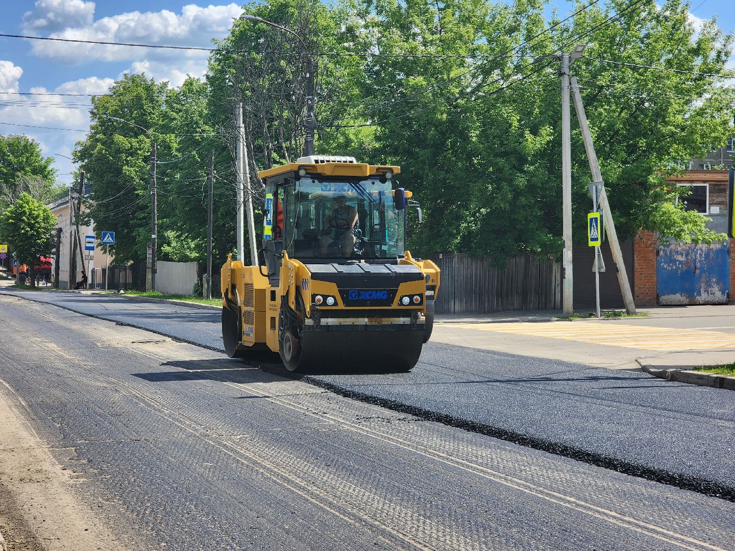 зарайск, дороги, новый асфальт, ремонт дорог,