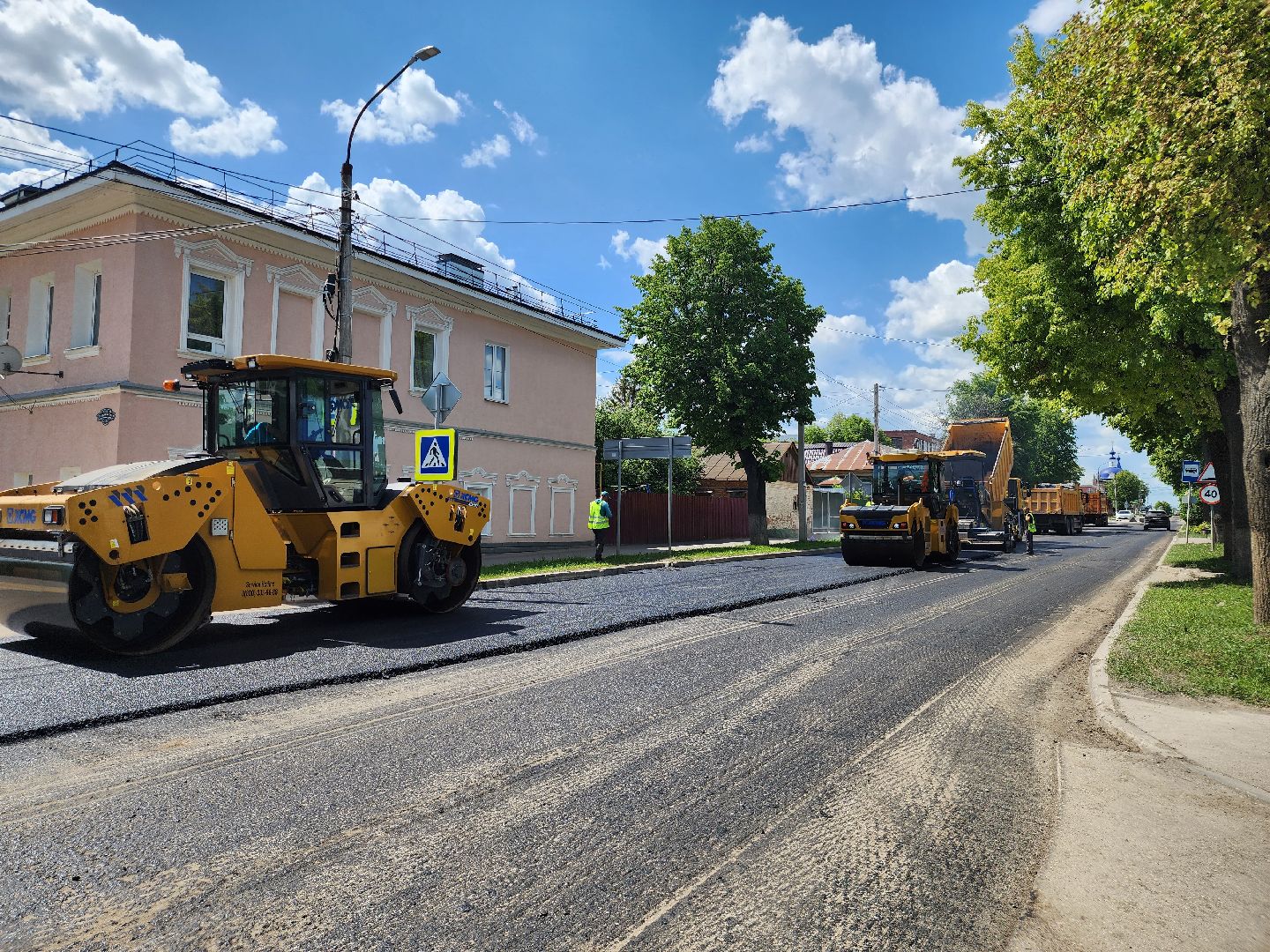 зарайск, дороги, новый асфальт, ремонт дорог,