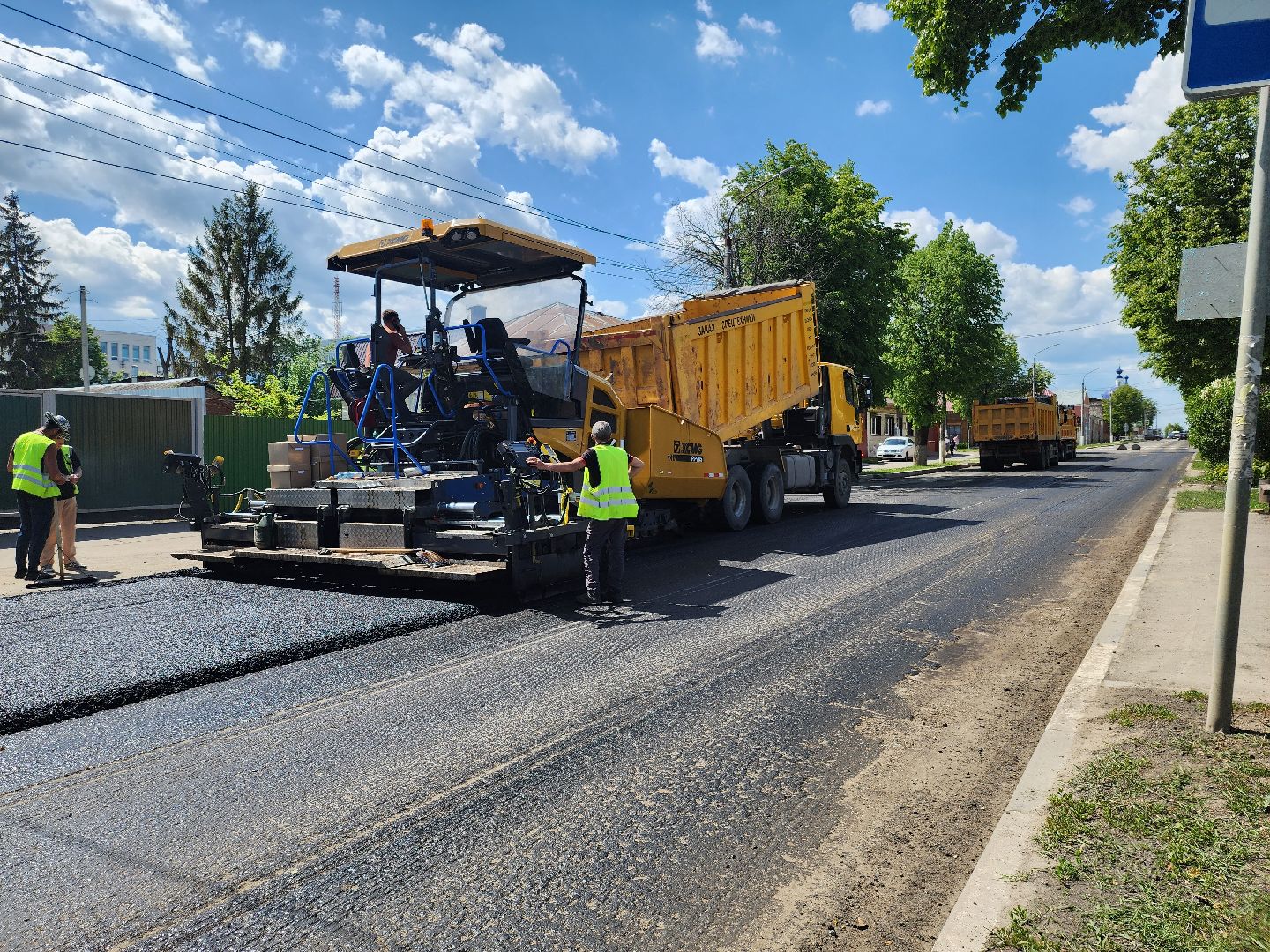 зарайск, дороги, новый асфальт, ремонт дорог,