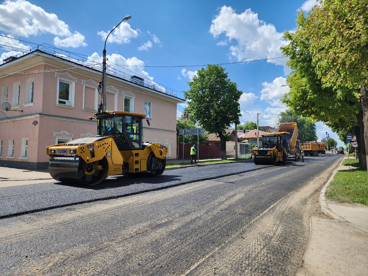 зарайск, дороги, новый асфальт, ремонт дорог,