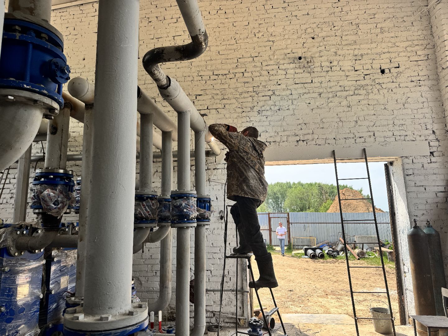 шаховская, ремонт котельной, котельная,