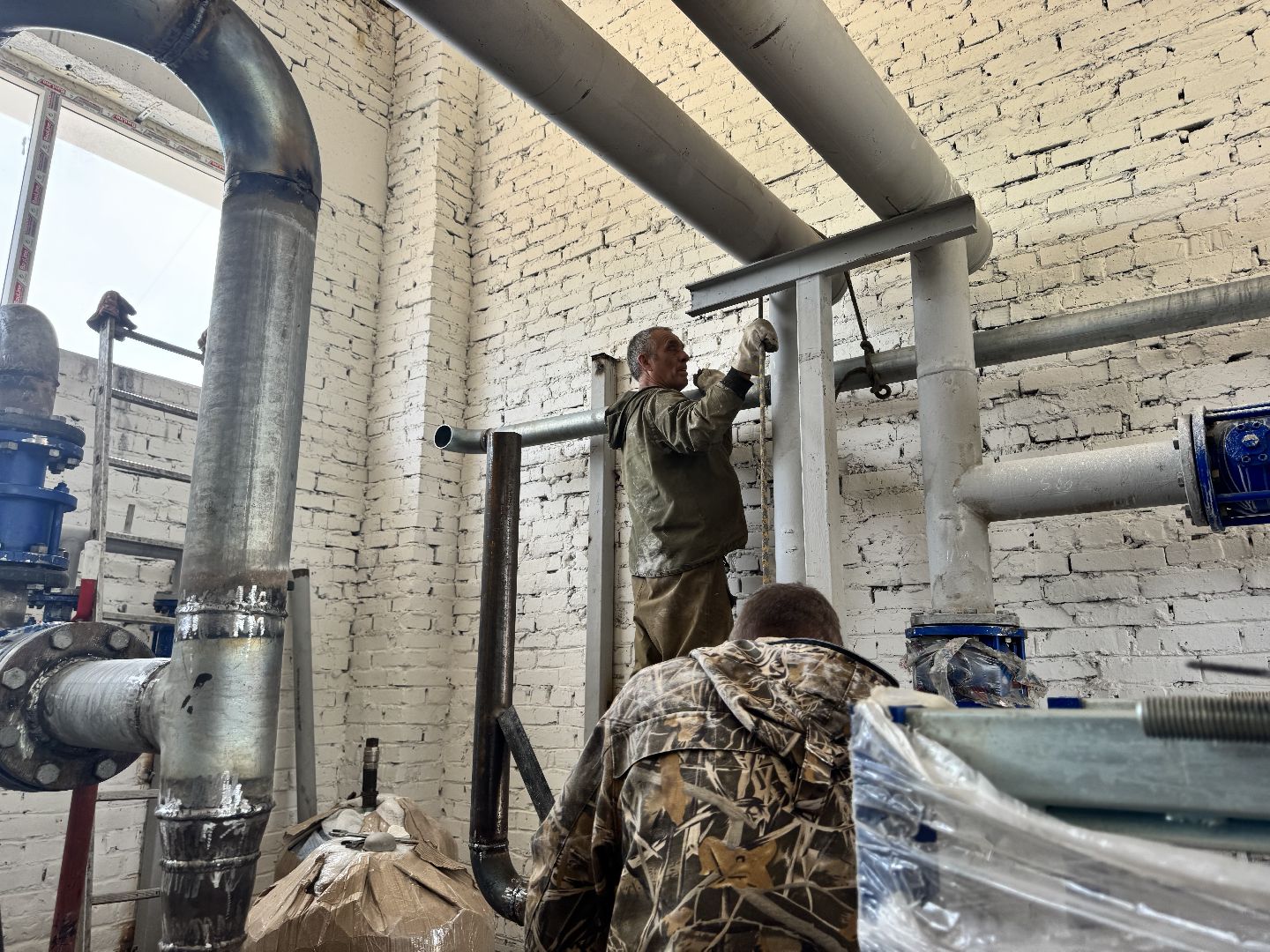 шаховская, ремонт котельной, котельная,