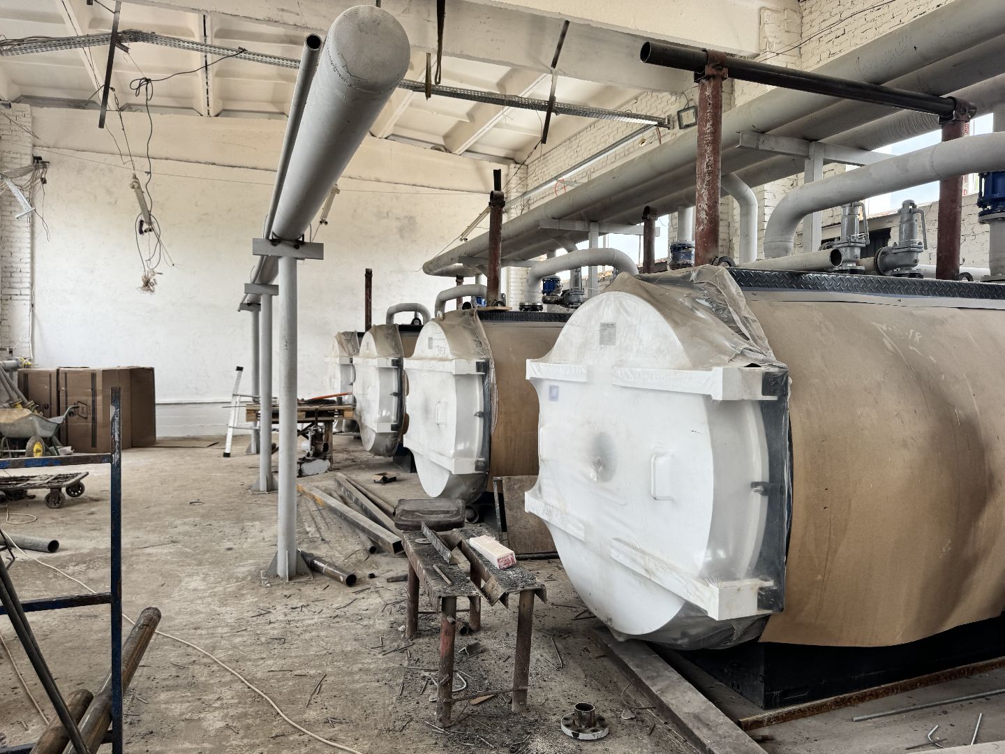 шаховская, ремонт котельной, котельная,