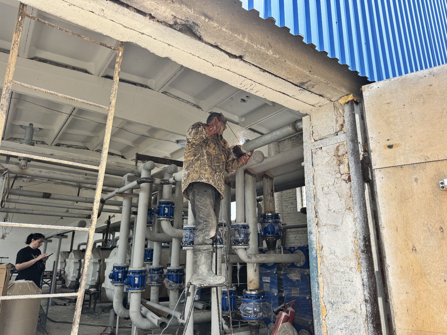 шаховская, ремонт котельной, котельная,