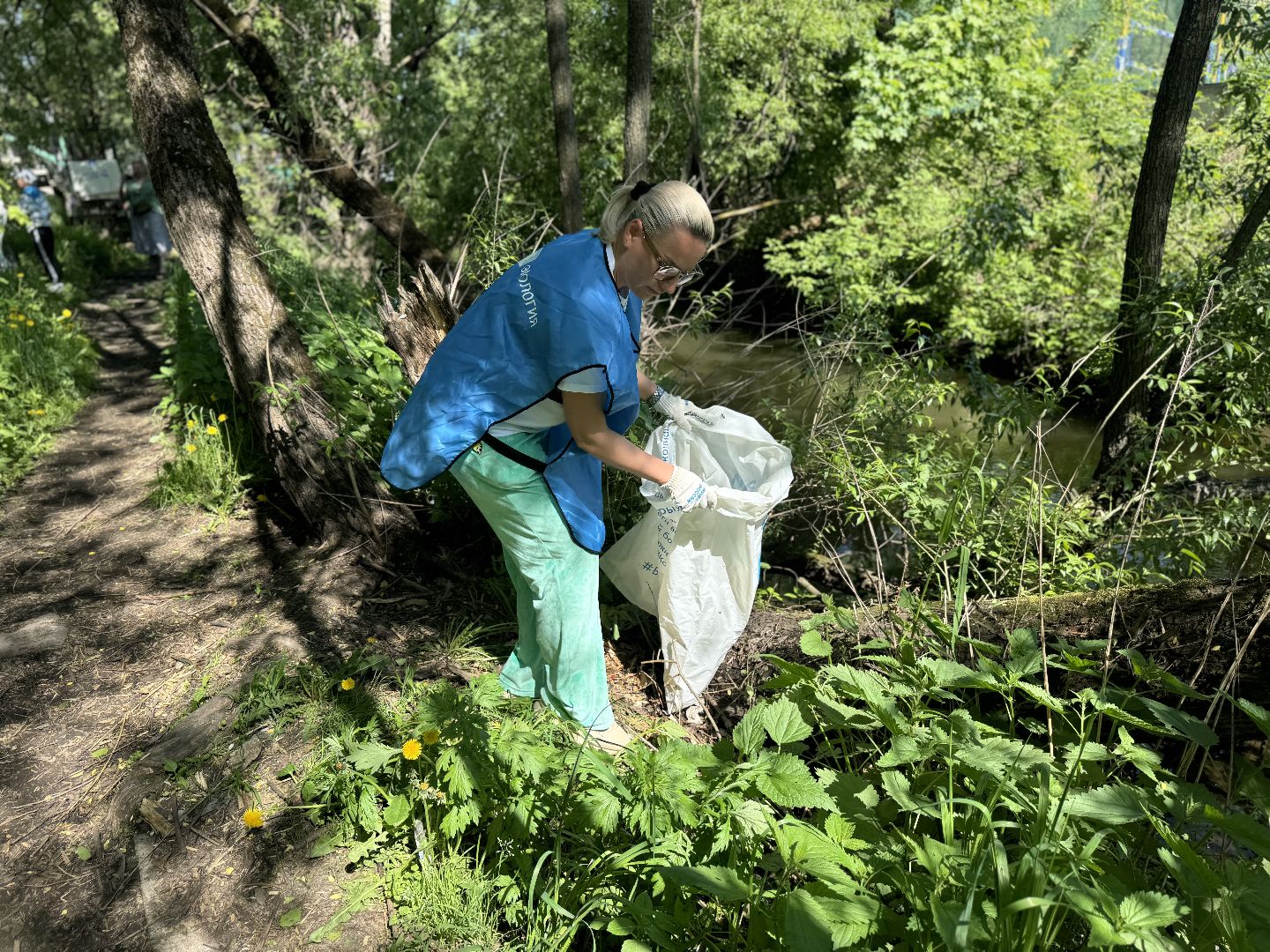 акция вода россии, ленинский городской округ, река битца , субботник ,