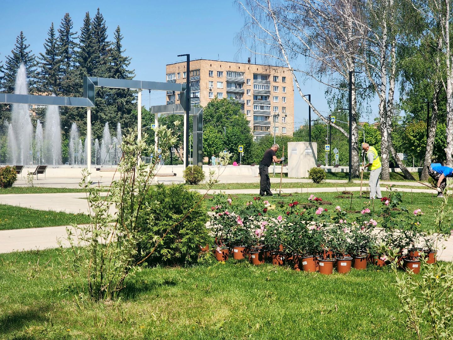 пущино, серпухов, парки, благоустройства,