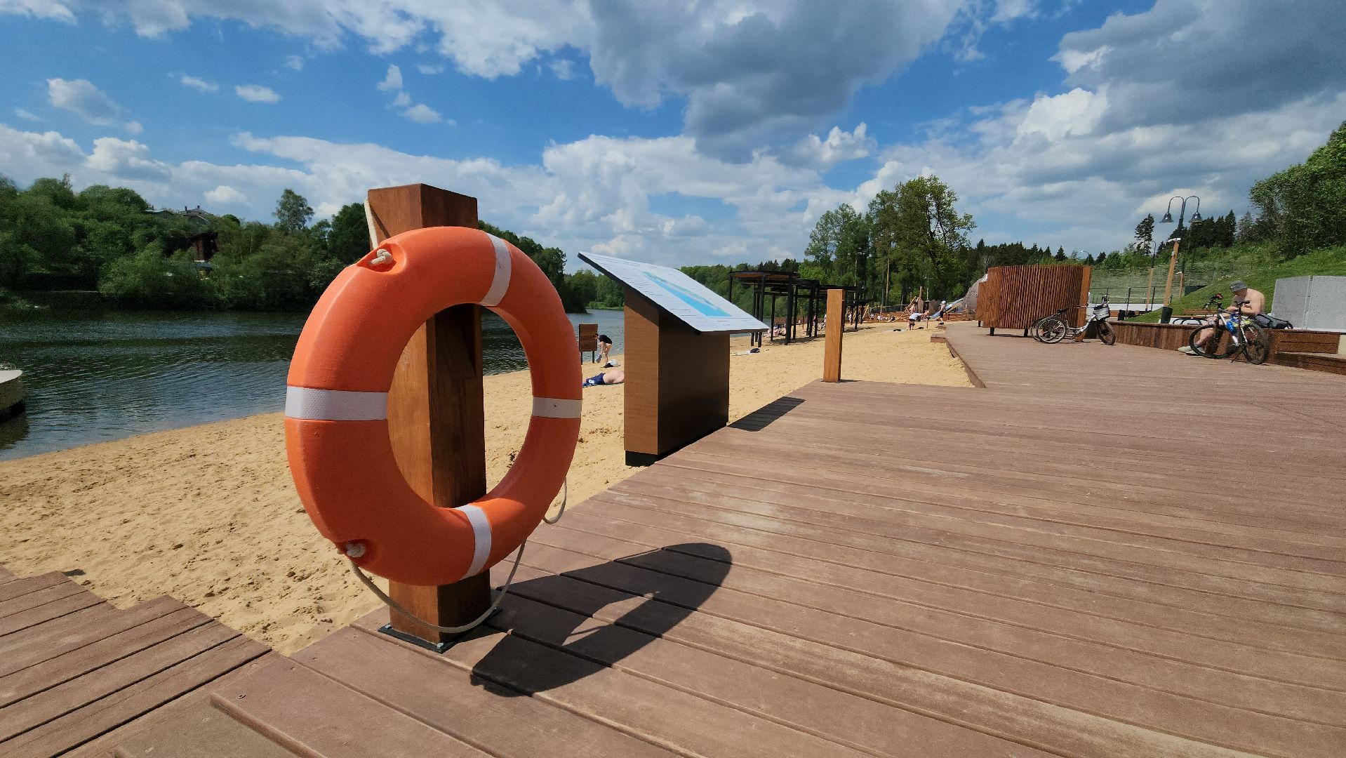 красногорск, плотина, летний сезон, лето в подмосковье,пляж,