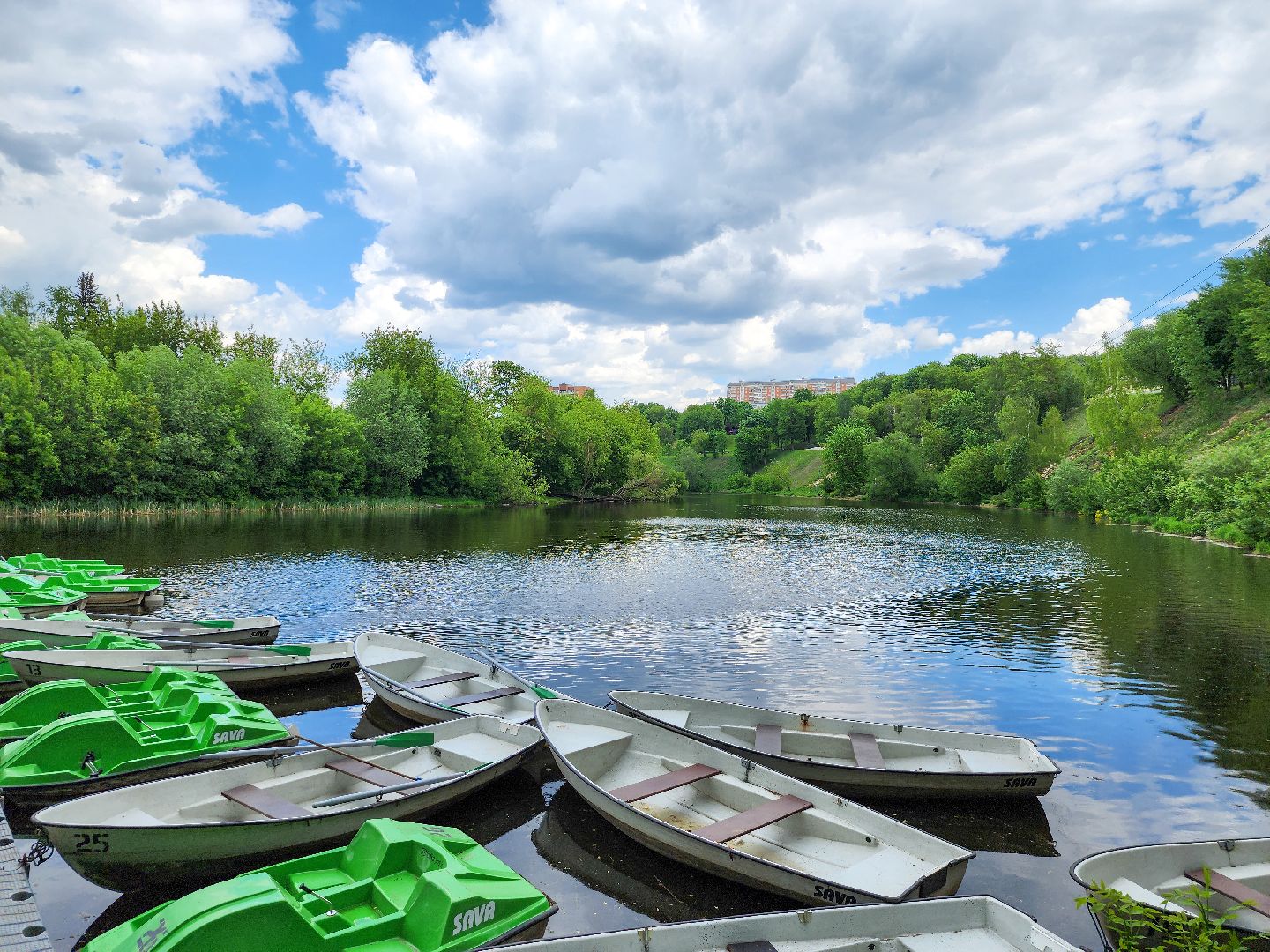 Подольск, Лодочная станция, Отдых, Катание на лодке, катамараны,