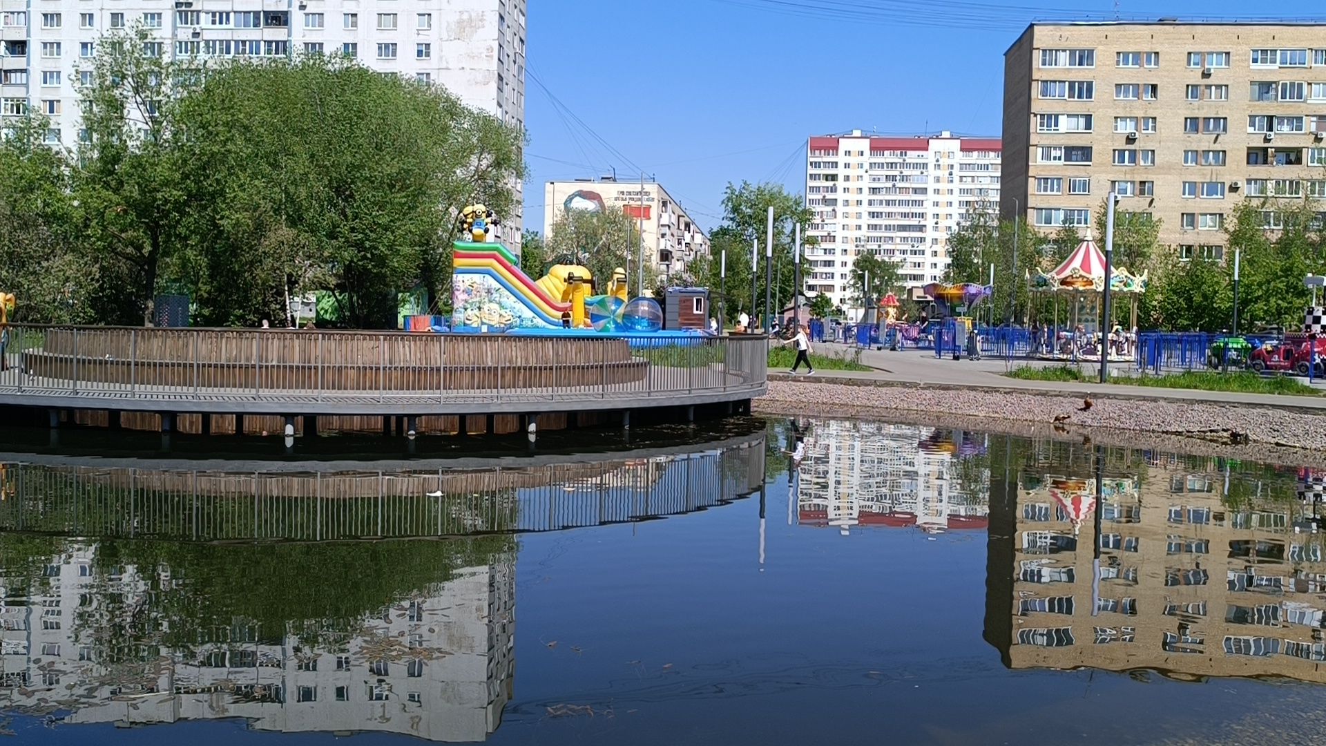 благоустройство, парк, деревья,