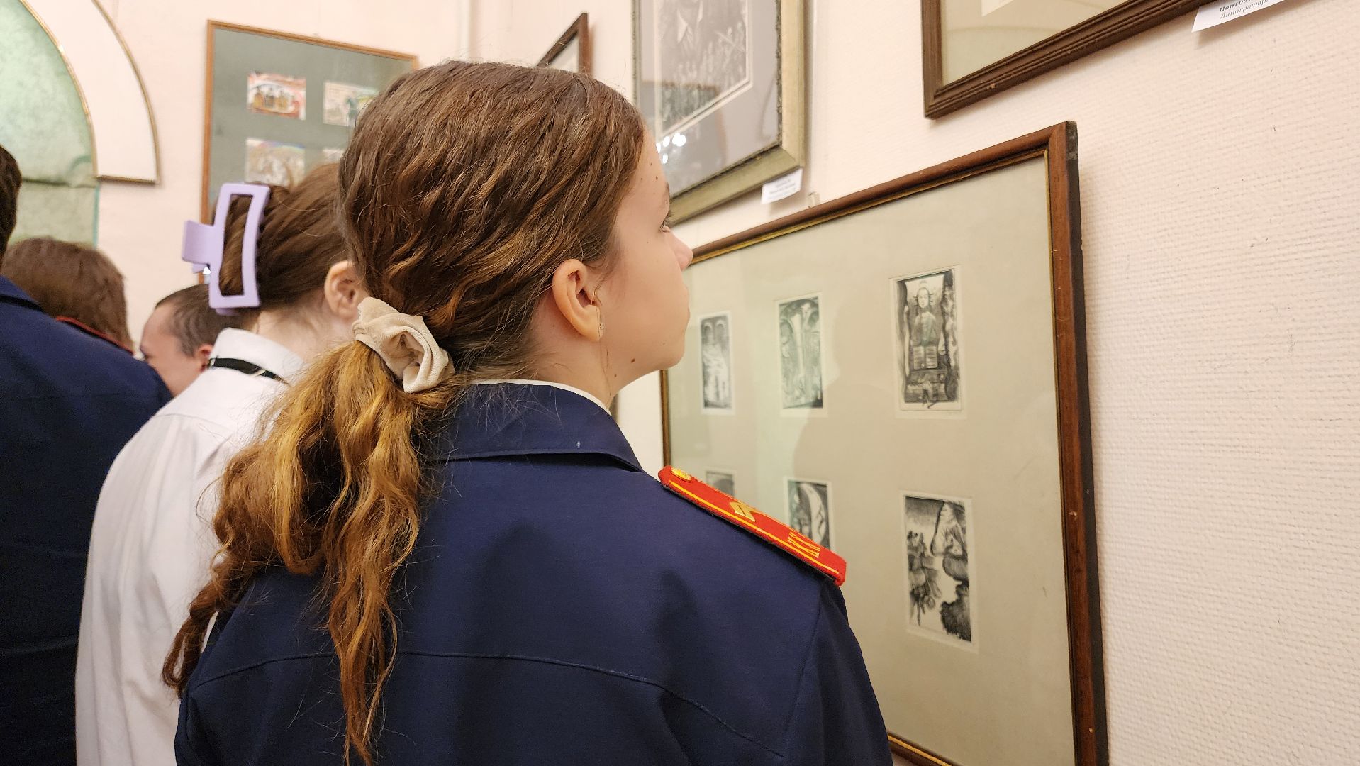 кашира, краеведческий музей, художники-графики, иллюстрации, метченко, найденко, харламов, выставка,