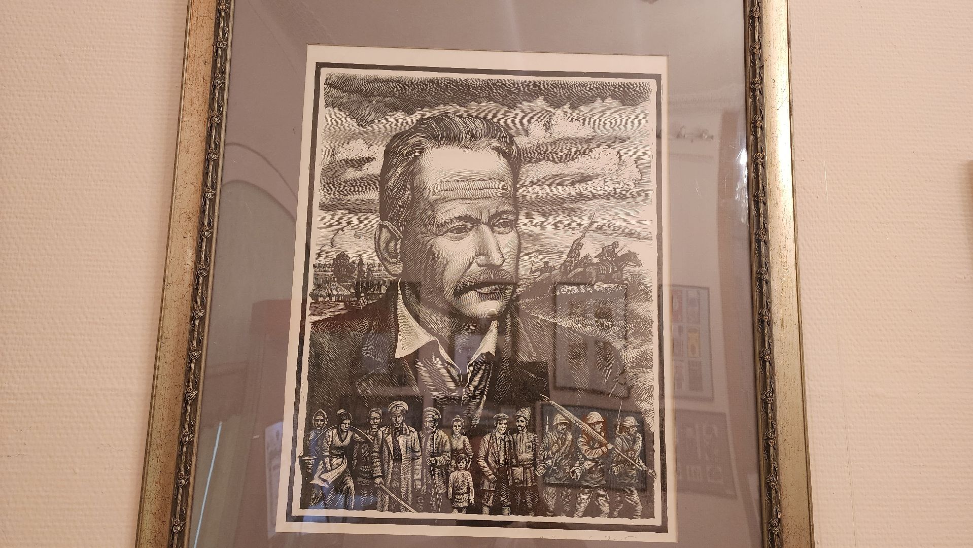 кашира, краеведческий музей, художники-графики, иллюстрации, метченко, найденко, харламов, выставка,