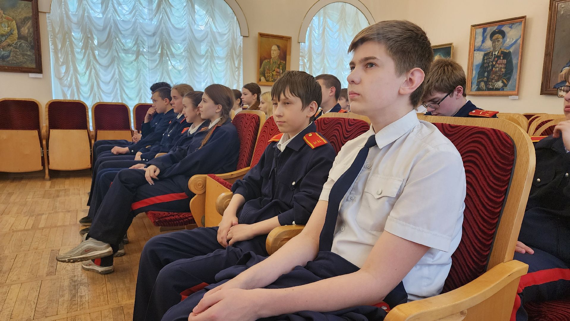 кашира, лекция, день славянской письменности и культуры, кадеты, краеведческий музей, кирилл и мефодий, русский язык, история,