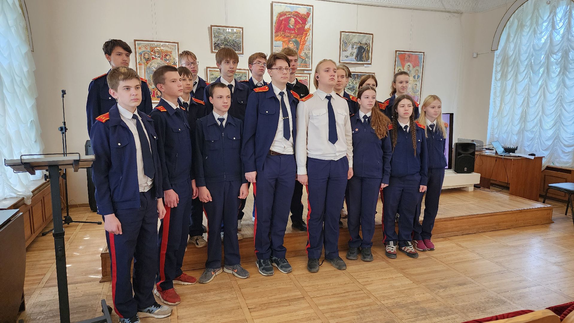 кашира, лекция, день славянской письменности и культуры, кадеты, краеведческий музей, кирилл и мефодий, русский язык, история,