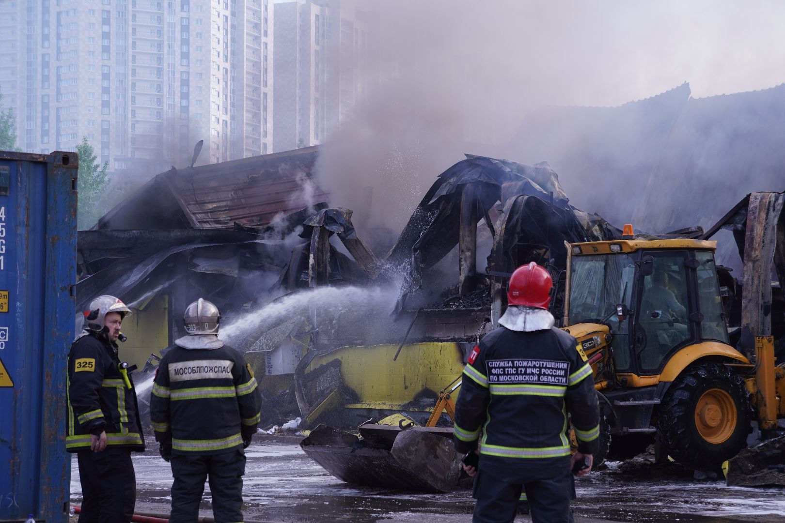 котельники, пожар, мчс, промзона силикат,