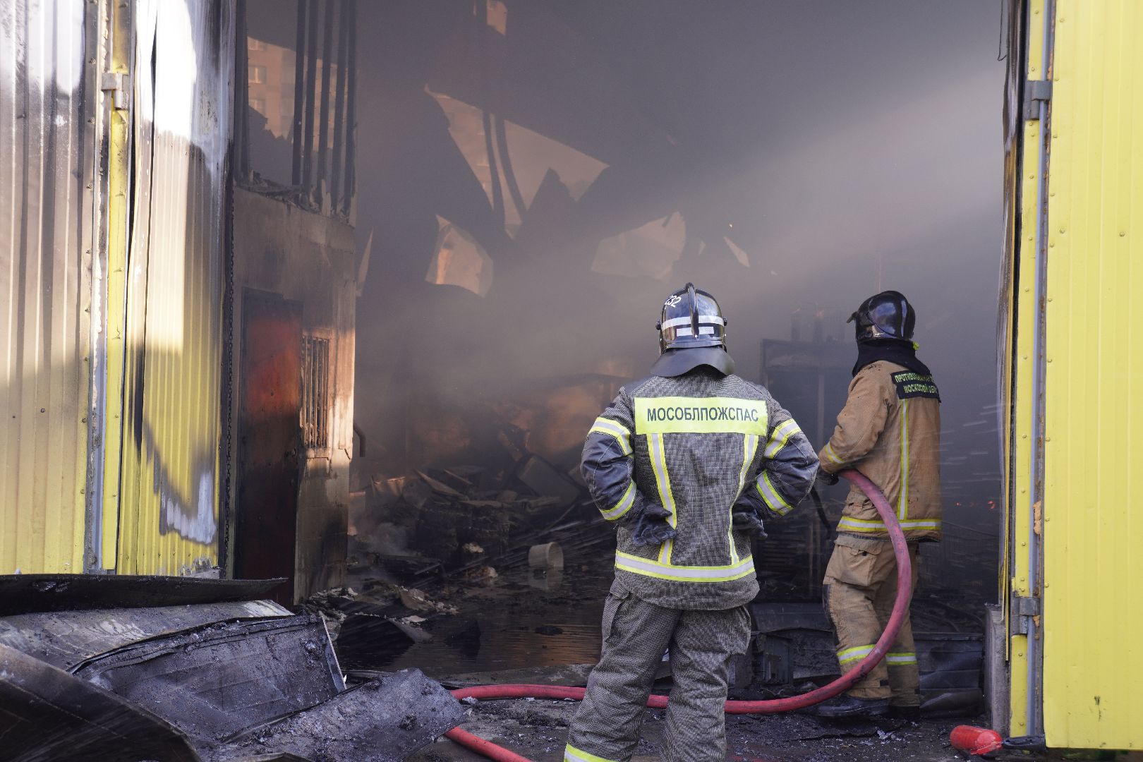 котельники, пожар, мчс, промзона силикат,