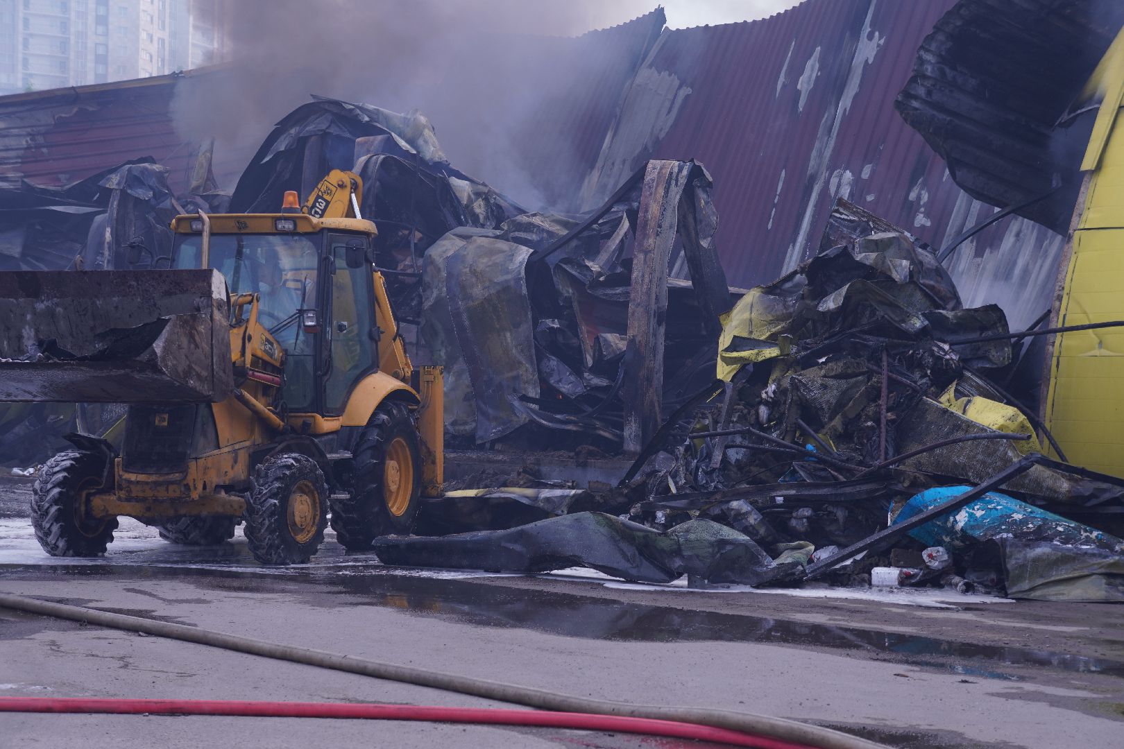 котельники, пожар, мчс, промзона силикат,