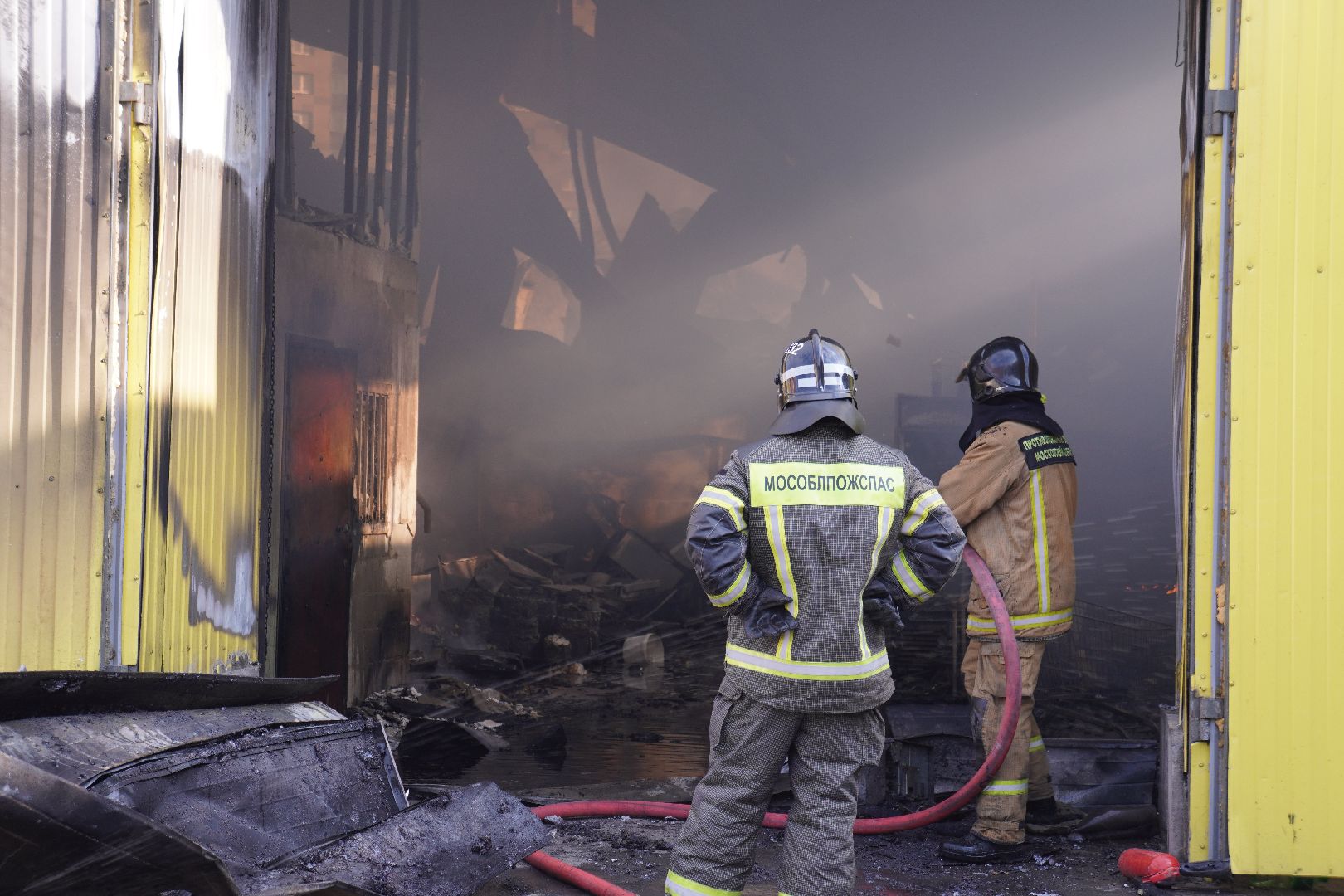 котельники, пожар, мчс, промзона силикат,