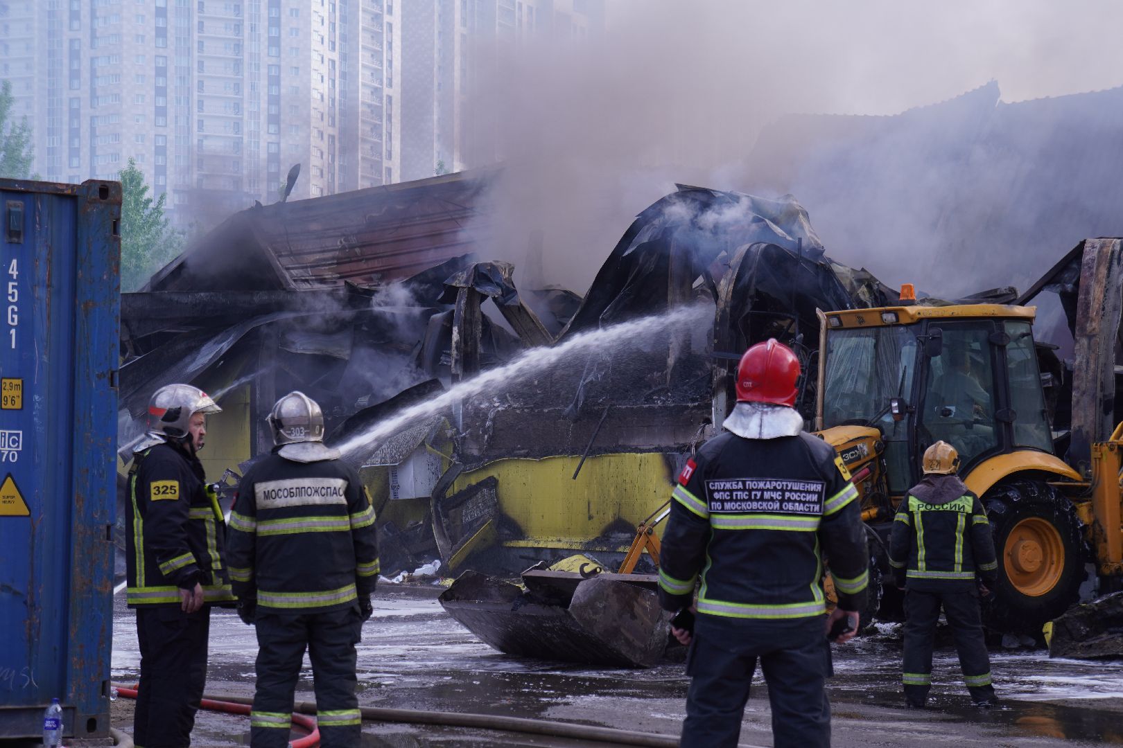 котельники, пожар, мчс, промзона силикат,