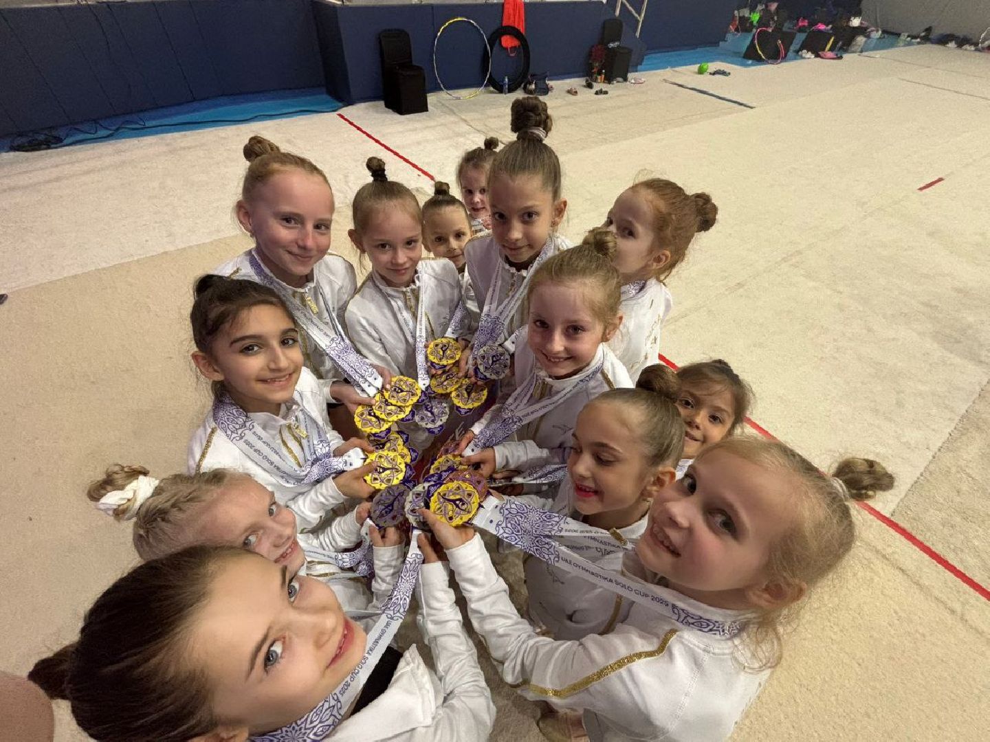 ивантеевка, художественнная гимнастика, турнир, дубаи, золото, медали, спортивный клуб, спортивные вершины,вертикалки,