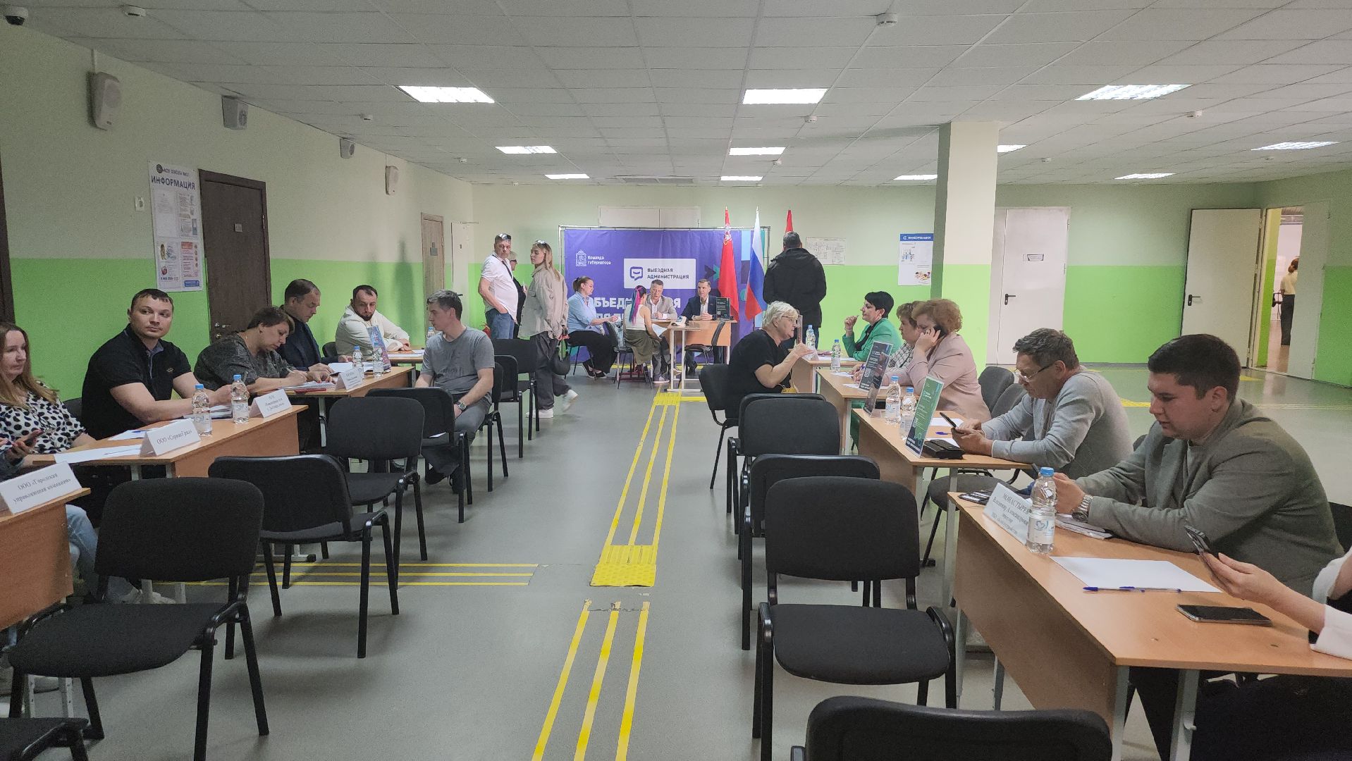 долгопрудный, выездная администрация, олег сотник, проспект ракетостроителей, 11 школа, контейнер для мусора,дезинфекция,