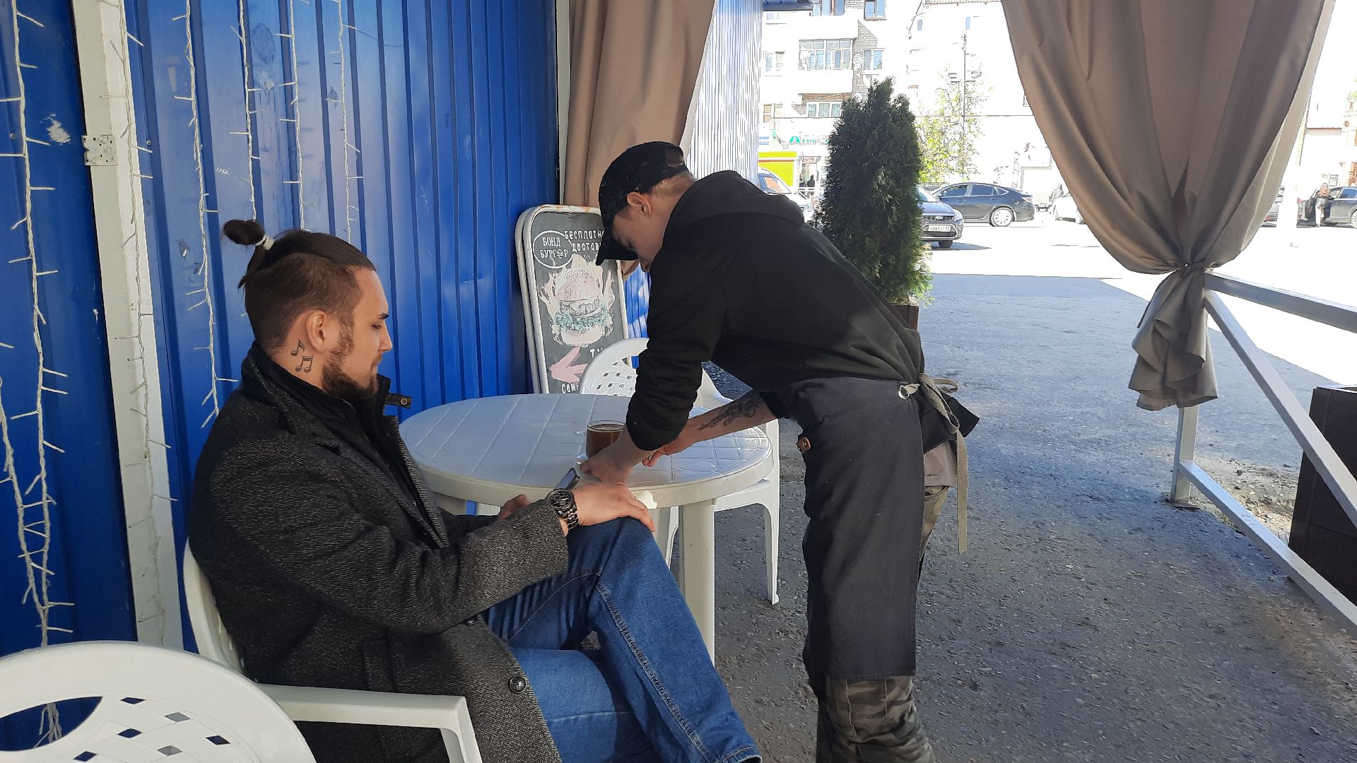 Шатура, уличные кафе. кафе, рестораны,