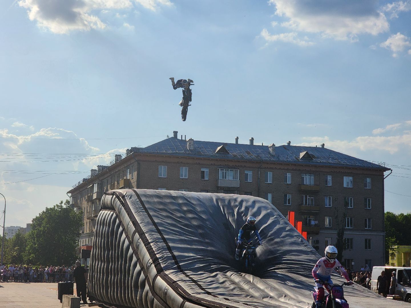 королёв, мотокросс, трюки на мотоциклах,