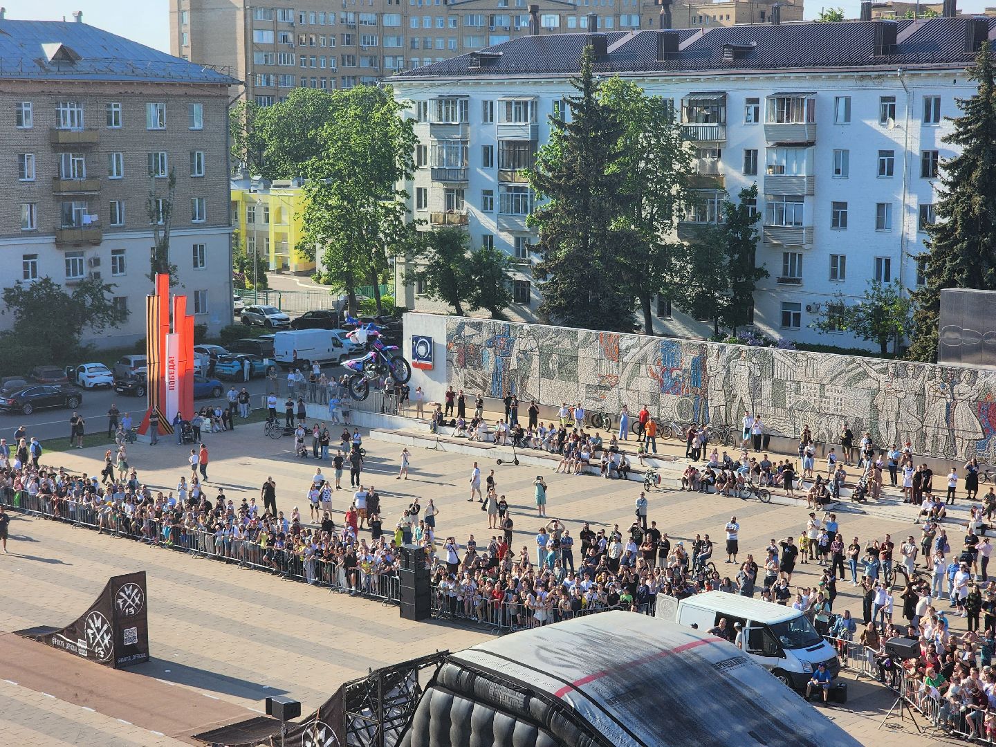 королёв, мотокросс, трюки на мотоциклах,