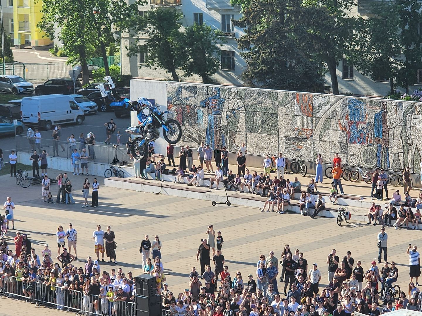 королёв, мотокросс, трюки на мотоциклах,