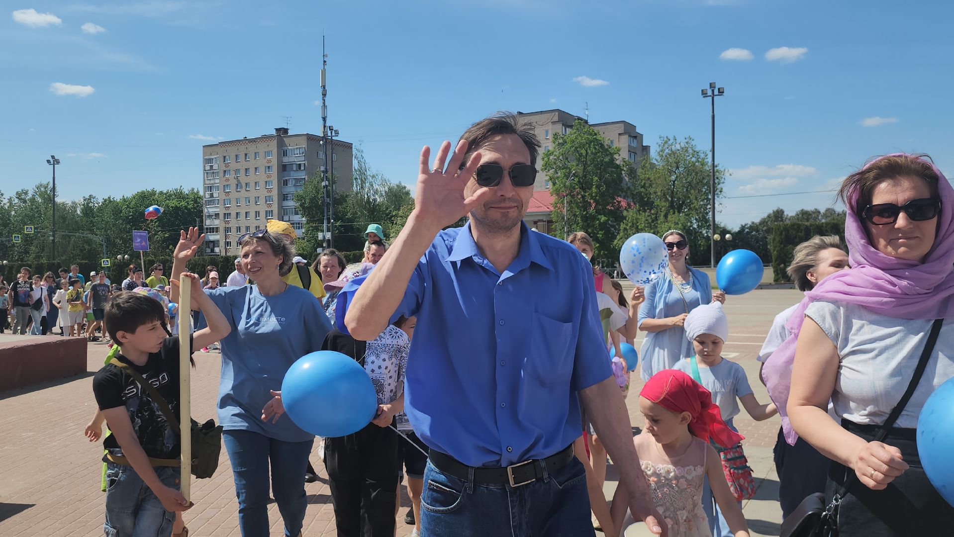 Истра, многодетные семьи, Парад семей,